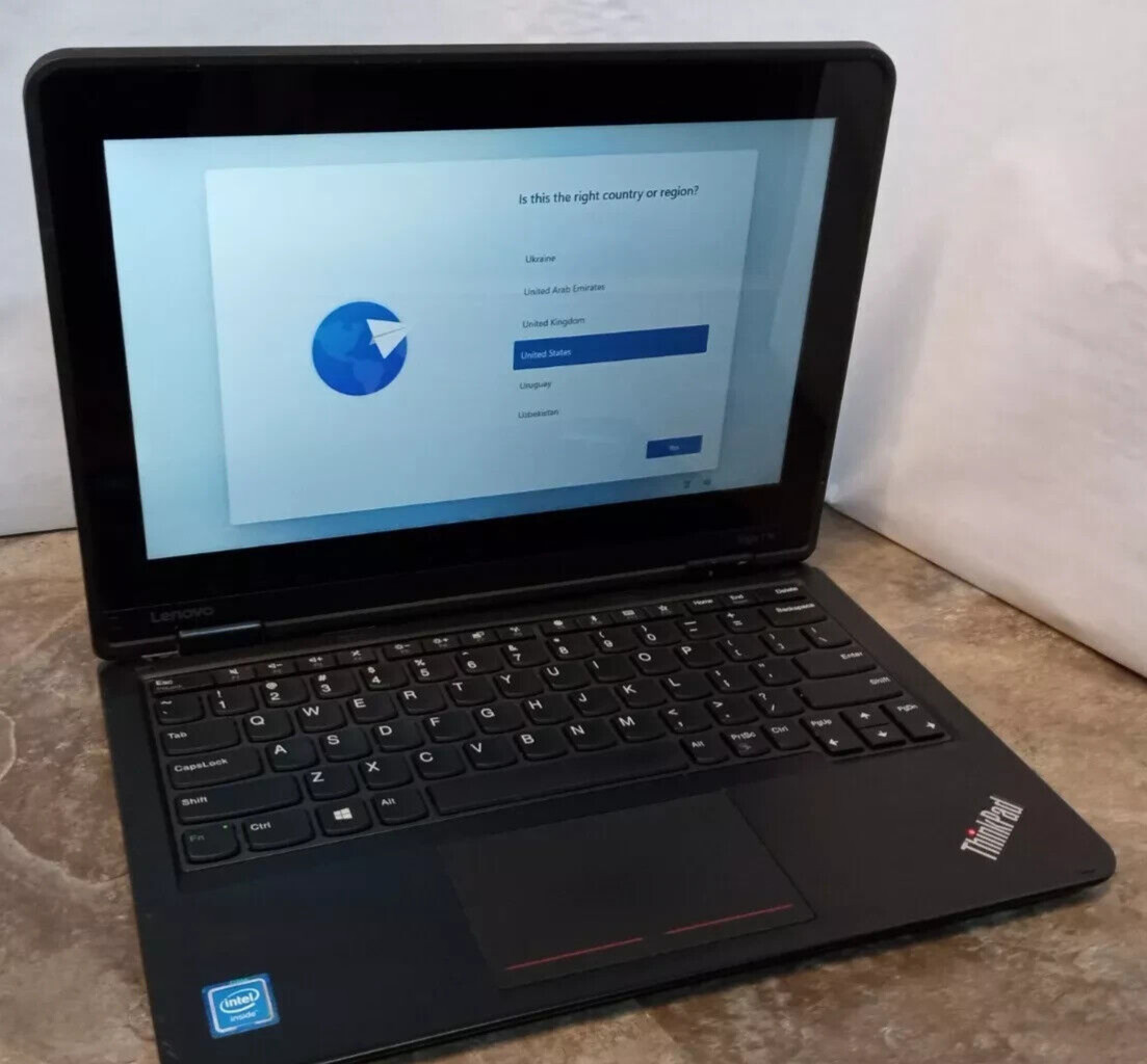 Lenovo ThinkPad Yoga 11e TouchScreen 8GB RAM 128GB SSD Windows 10 * See Descr
