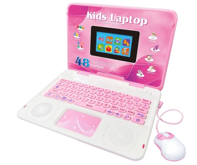 Kids Laptop, Educational Color Screen Laptop with 48 Learning Modes
