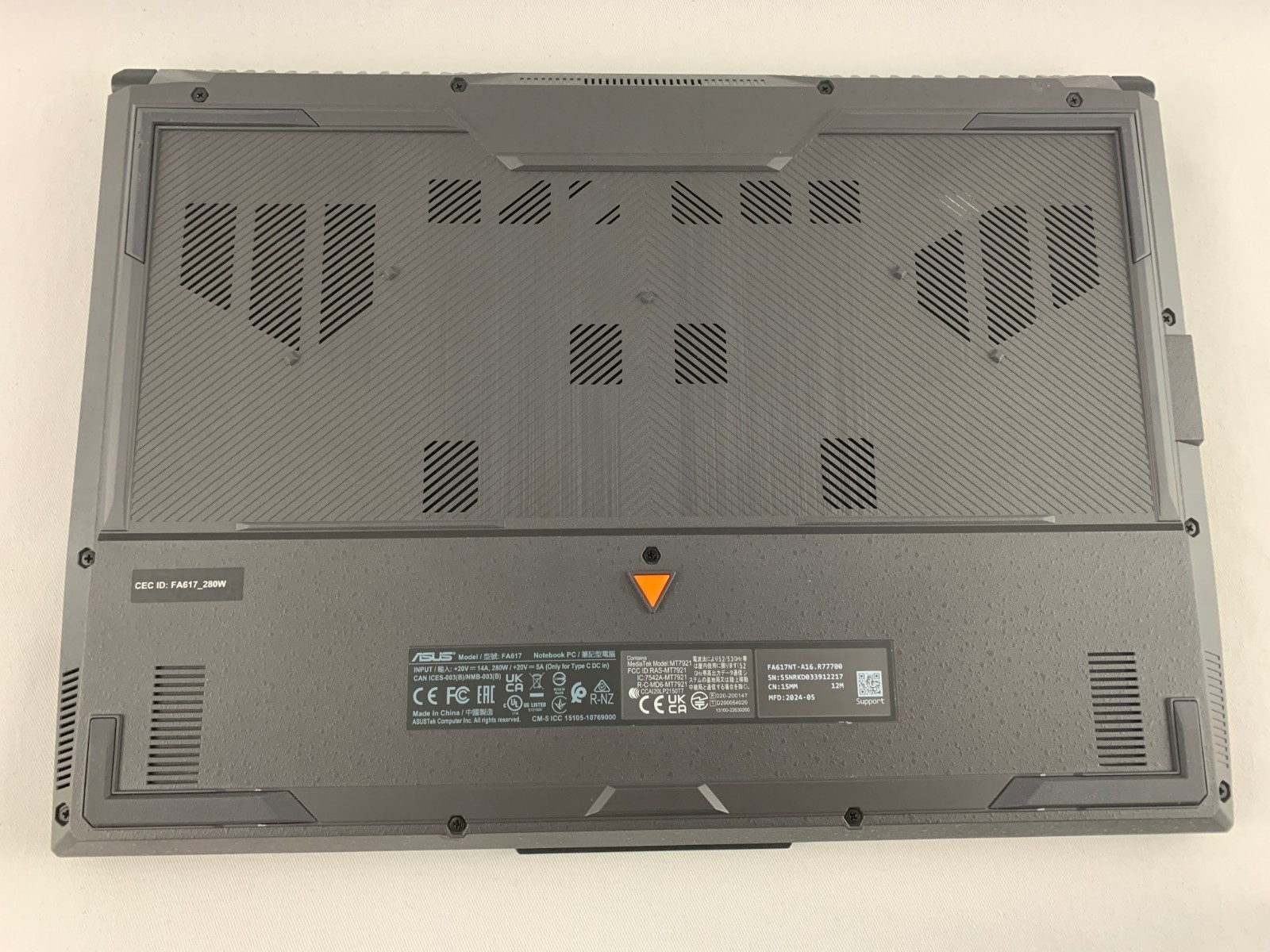 ASUS TUF Gaming A16 FA617 AMD Ryzen 7 7735HS 3.2GHz, 64GB RAM, x2 2TB SSD In Box