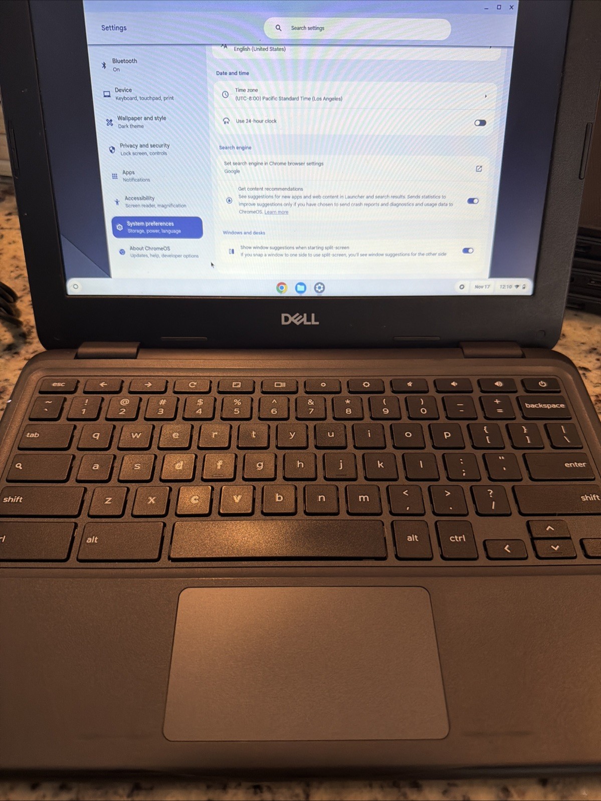 Dell chromebook 3100 Laptop Latest Update