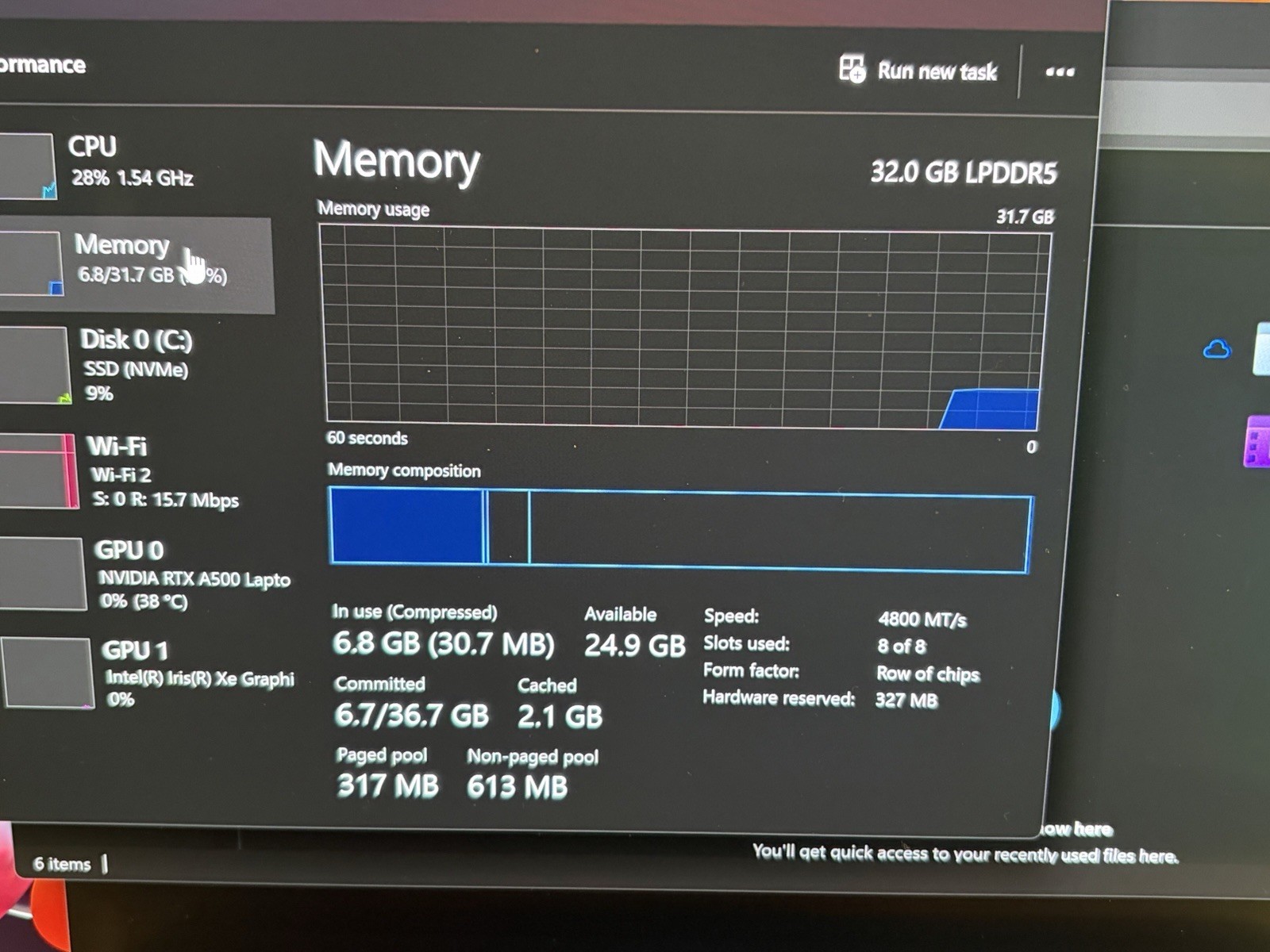 Lenovo ThinkPad P14s Gen 4 i7-1360p 32GB 1TB NVMe NVIDIA RTX A500 WIN 11, OLED