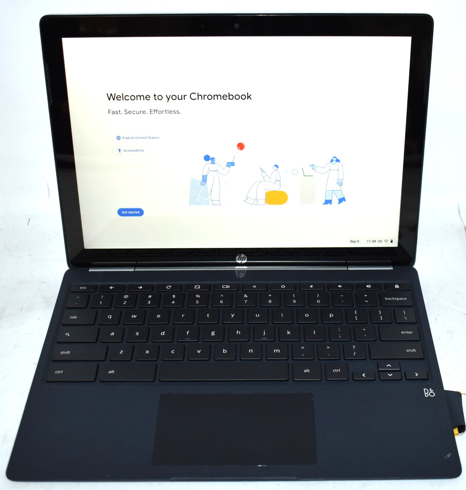 12.3″ HP ChromeBook X2 2-In-1 Touchscreen M3-7Y30 @ 1.00GHz 2GB RAM 32GB HD