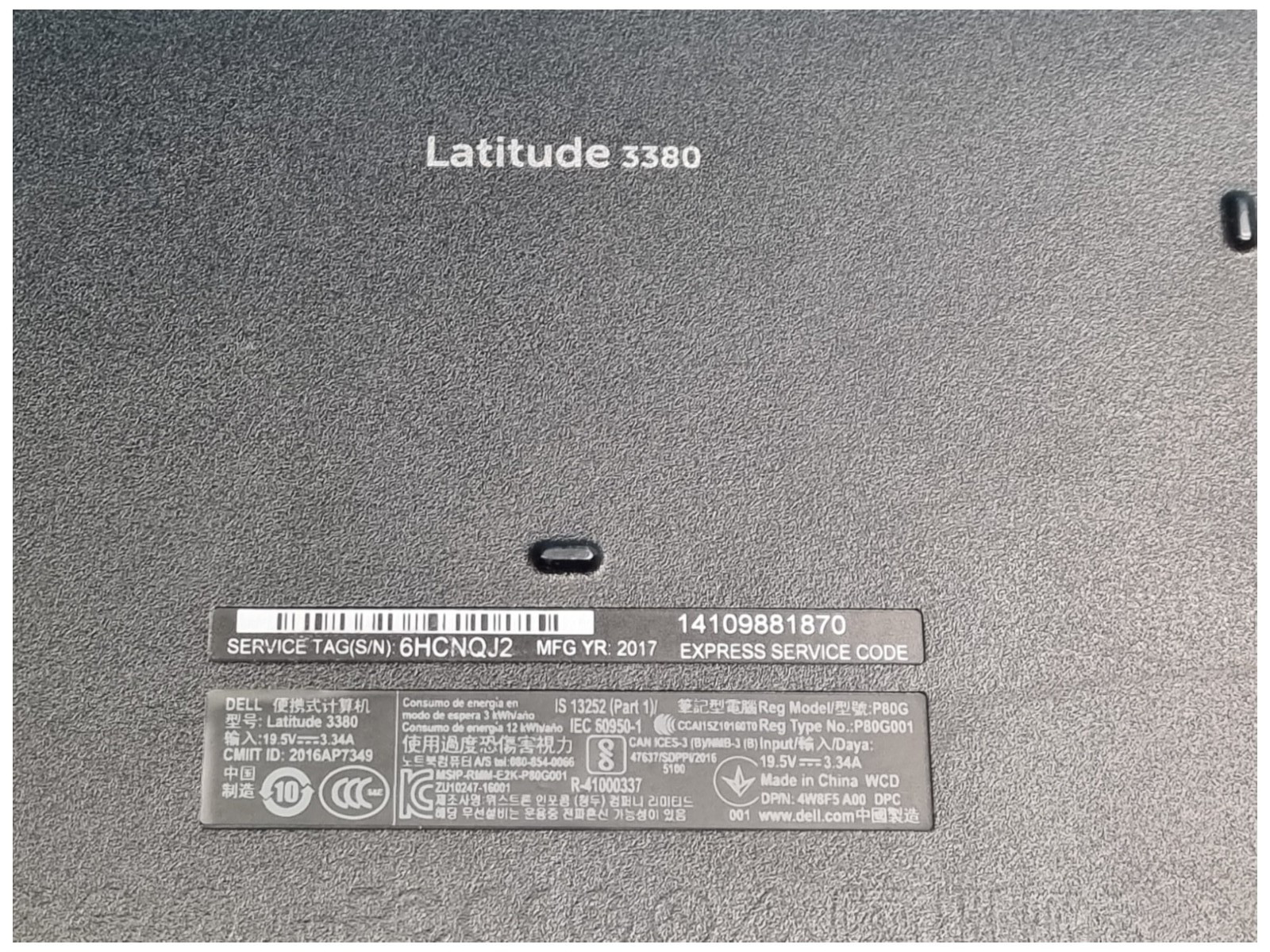LOT OF 3 – Dell 3380’s 13.3″ i3 Win 10 Pro NO HDD NO RAM NO PWR CORD