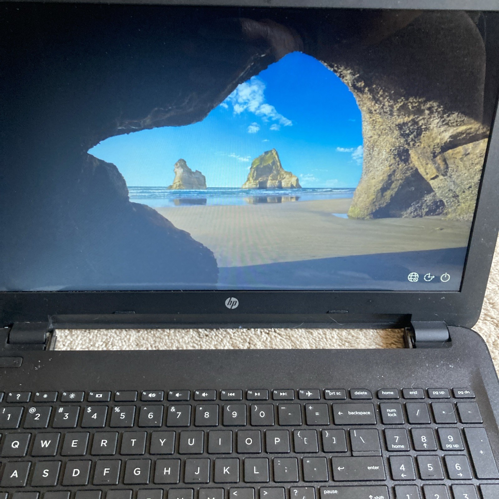 HP Notebook Model #15-BA009DX AS-IS, For Parts Or Repair.