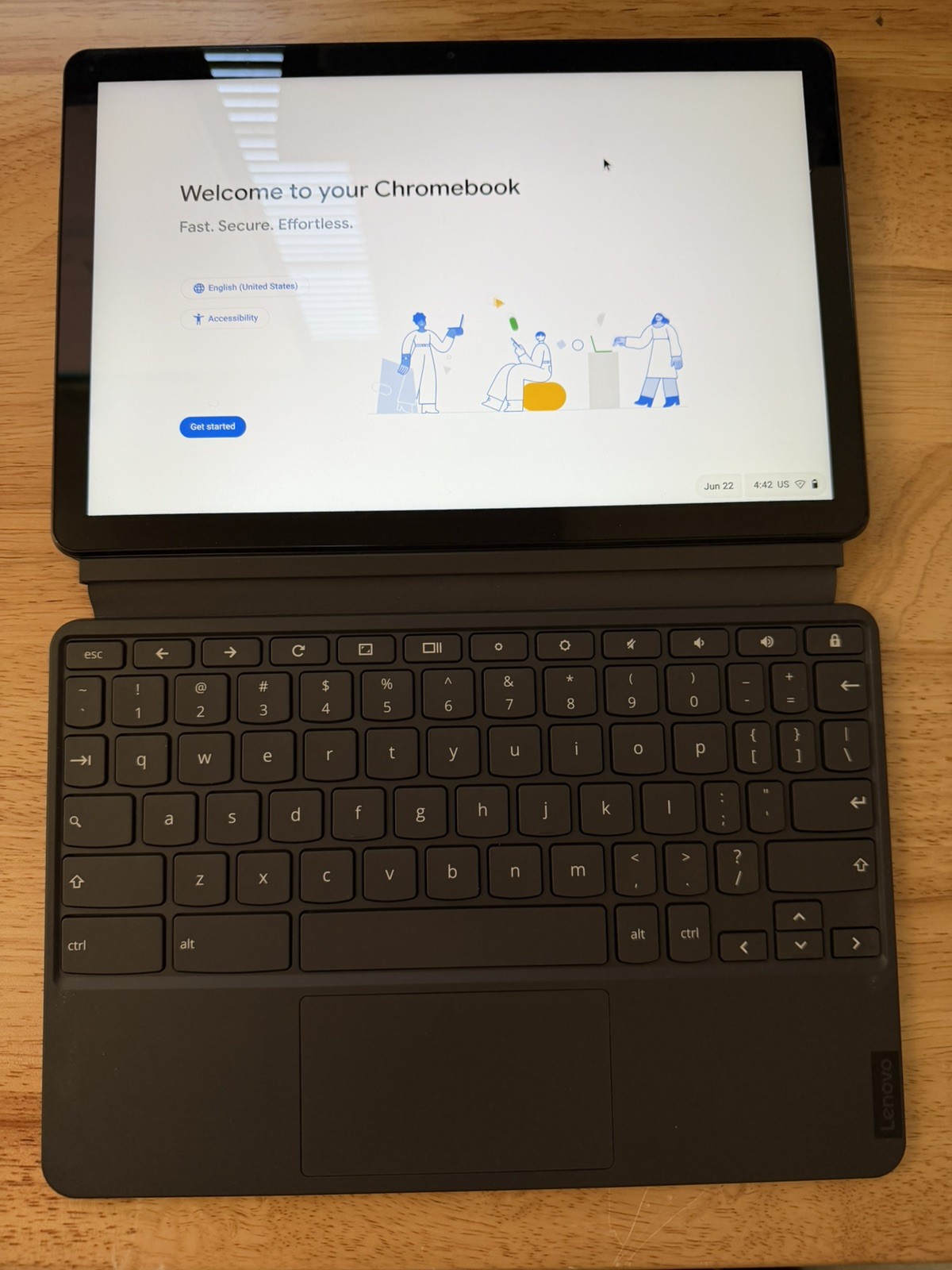 Lenovo Ideapad Duet Chromebook CT-X636F 10.1″ (128GB,2.00GHz,4GB)
