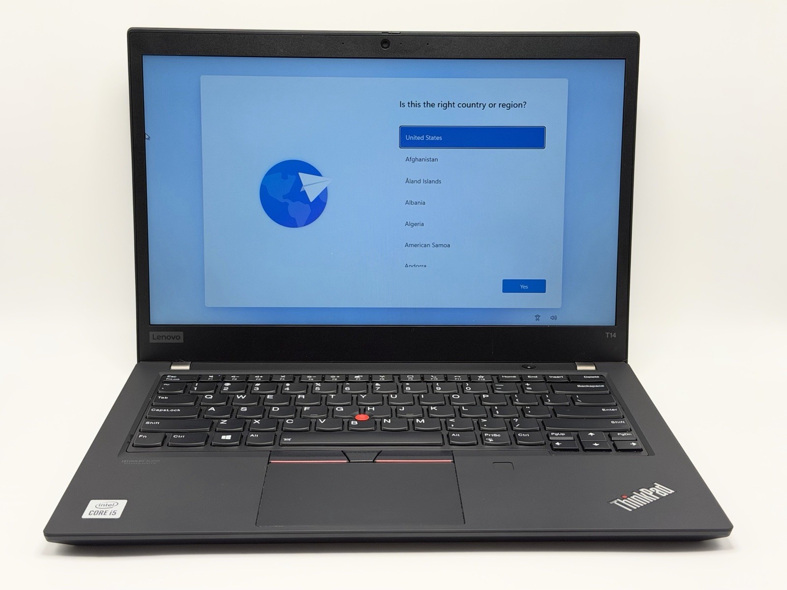 Lenovo ThinkPad T14 Gen 1 i5-10310U 8GB RAM 256GB SSD Win11 Pro FHD 93% Bat