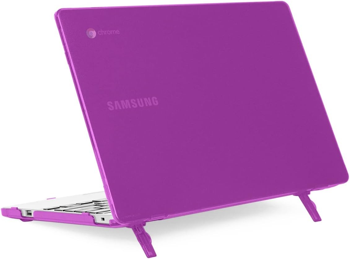 Case for 2020~2022 11.6″ Samsung Chromebook 4 XE310XBA Series Laptop – Purple