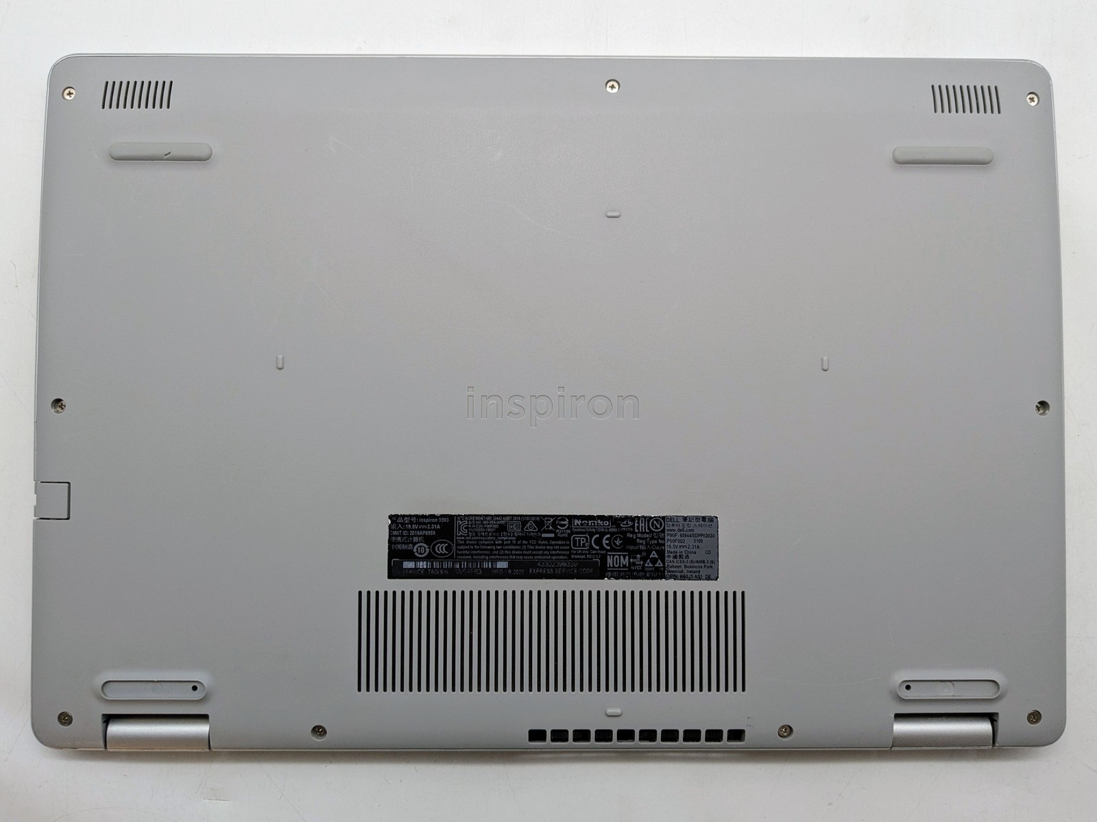 Dell Inspiron 5593 15″ FHD I5-1035G1 Backlit FP Reader *READ*