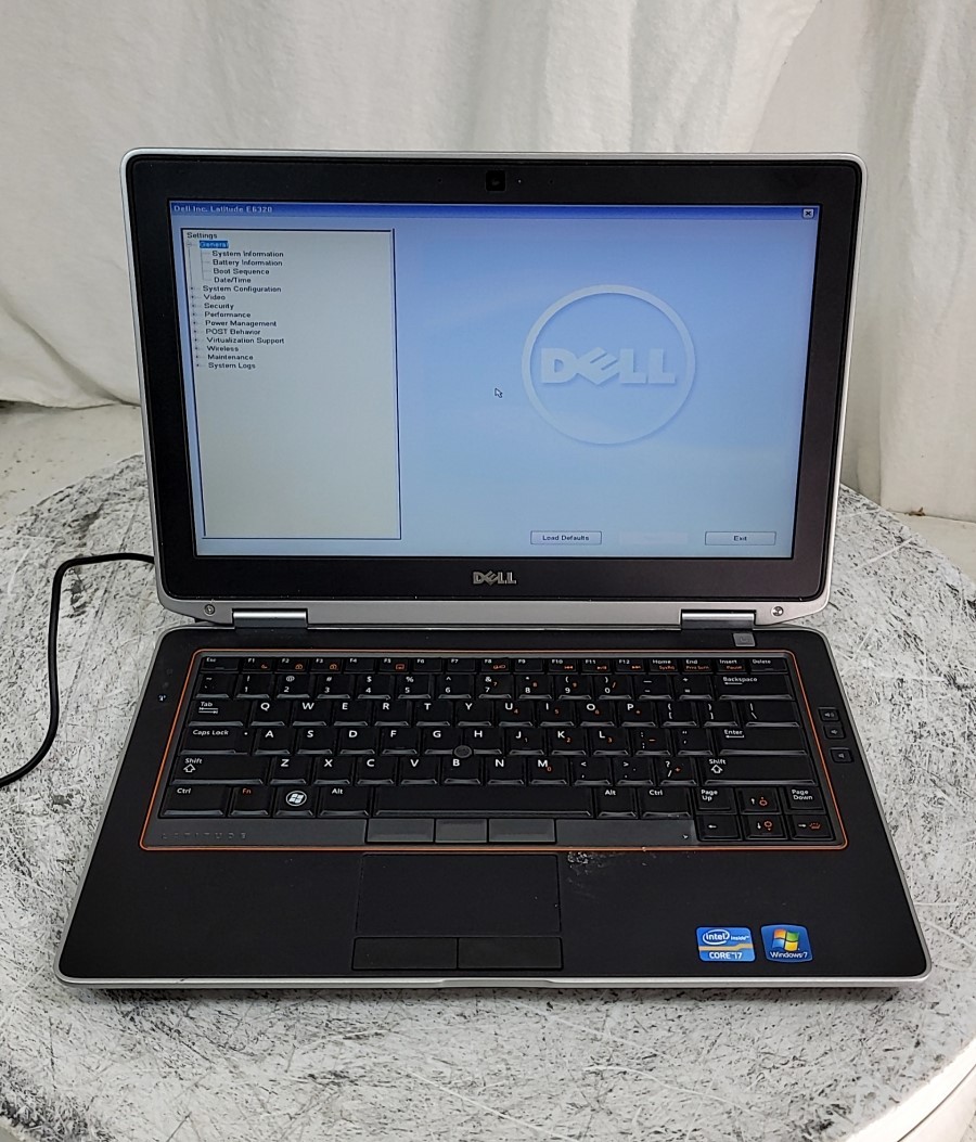 Dell Latitude E6320 PC Laptop INTEL CORE I7-2620M 4GB SEE NOTES