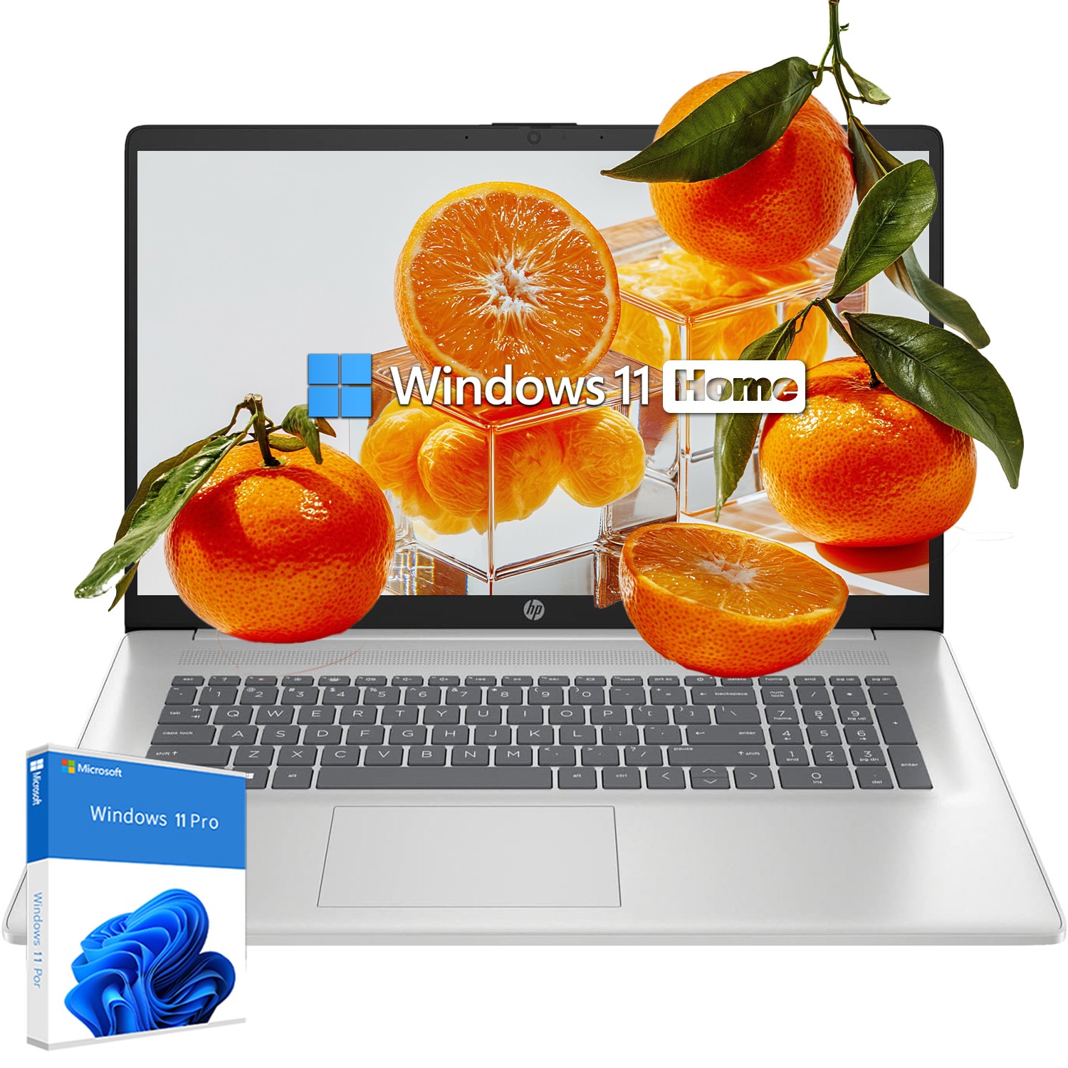 NEW HP Laptop 17.3 in FHD 4.30GHz 6 core AMD Ryzen 5 32GB RAM 1TB SSD Win11 Home