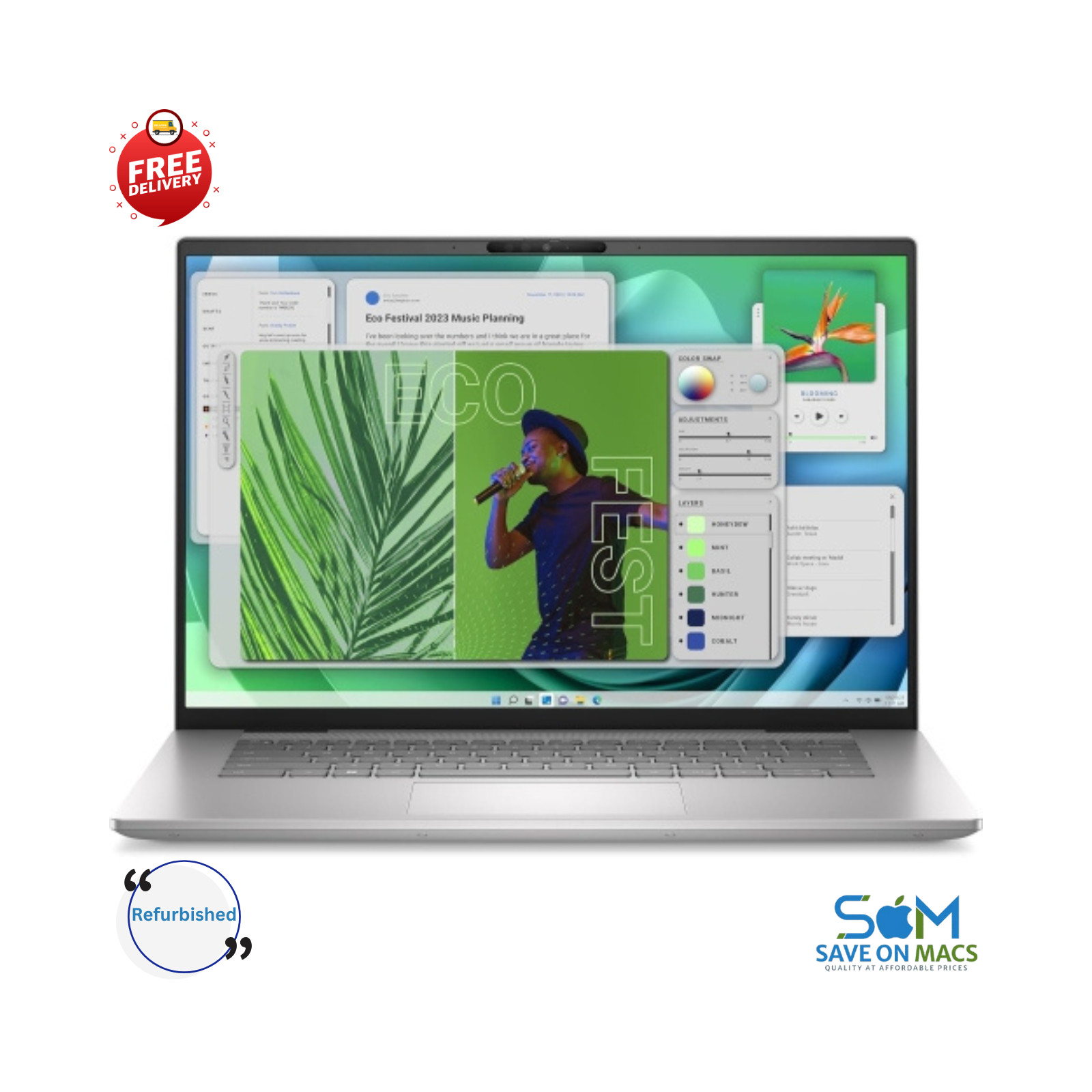 Used Dell Inspiron 16 Plus 7630 16″ Laptop – i7-13700H, 32GB RAM, 1TB SSD
