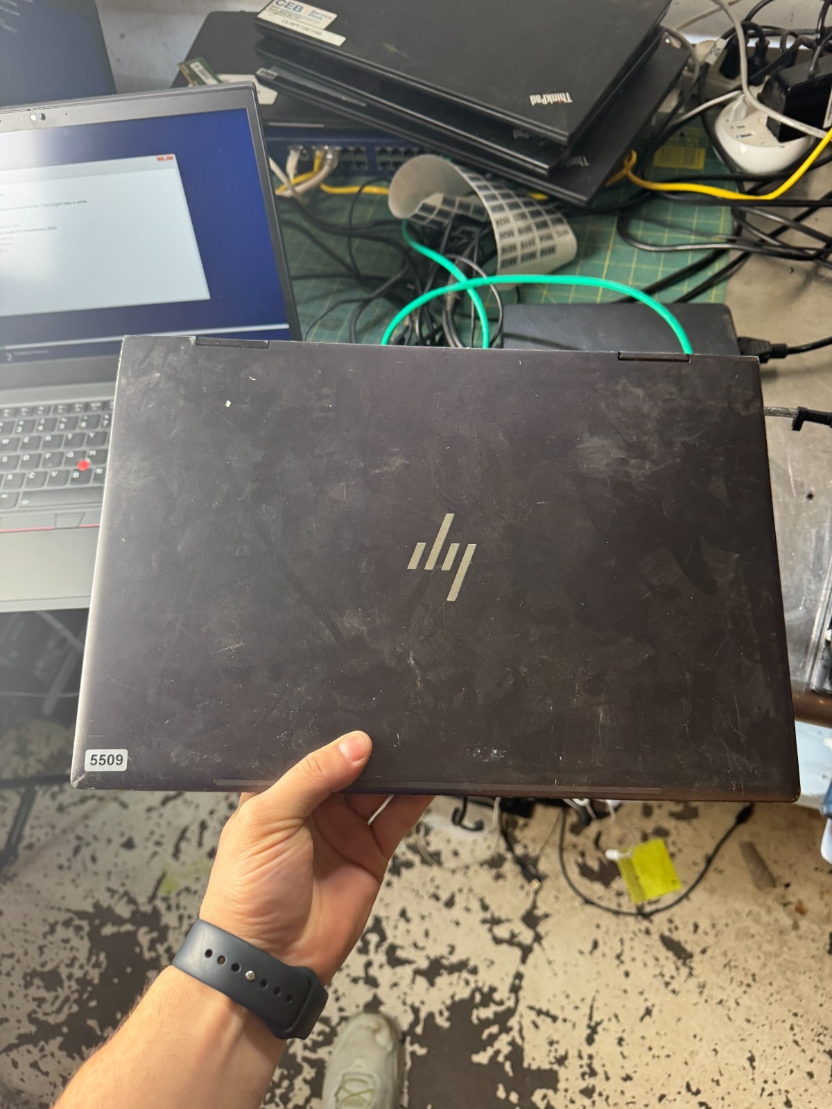 HP Envy x360 15-cp0053cl AMD Ryzen 5 Laptop for Parts/Repair #5509