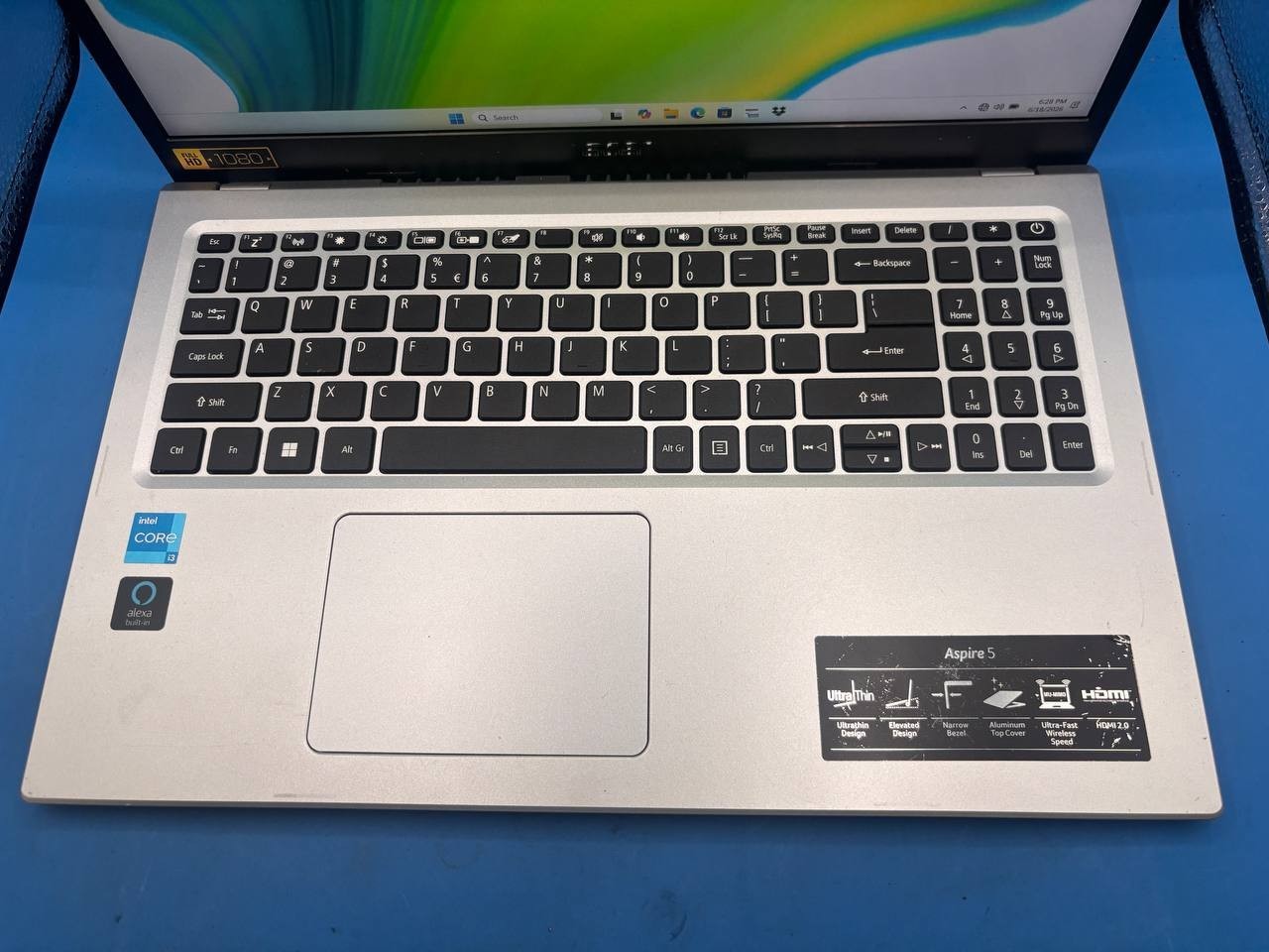 Acer Aspire 5 A515-56 15.6″ FHD i3-1115G4 4GB Ram 512GB SSD Win 11 PH9