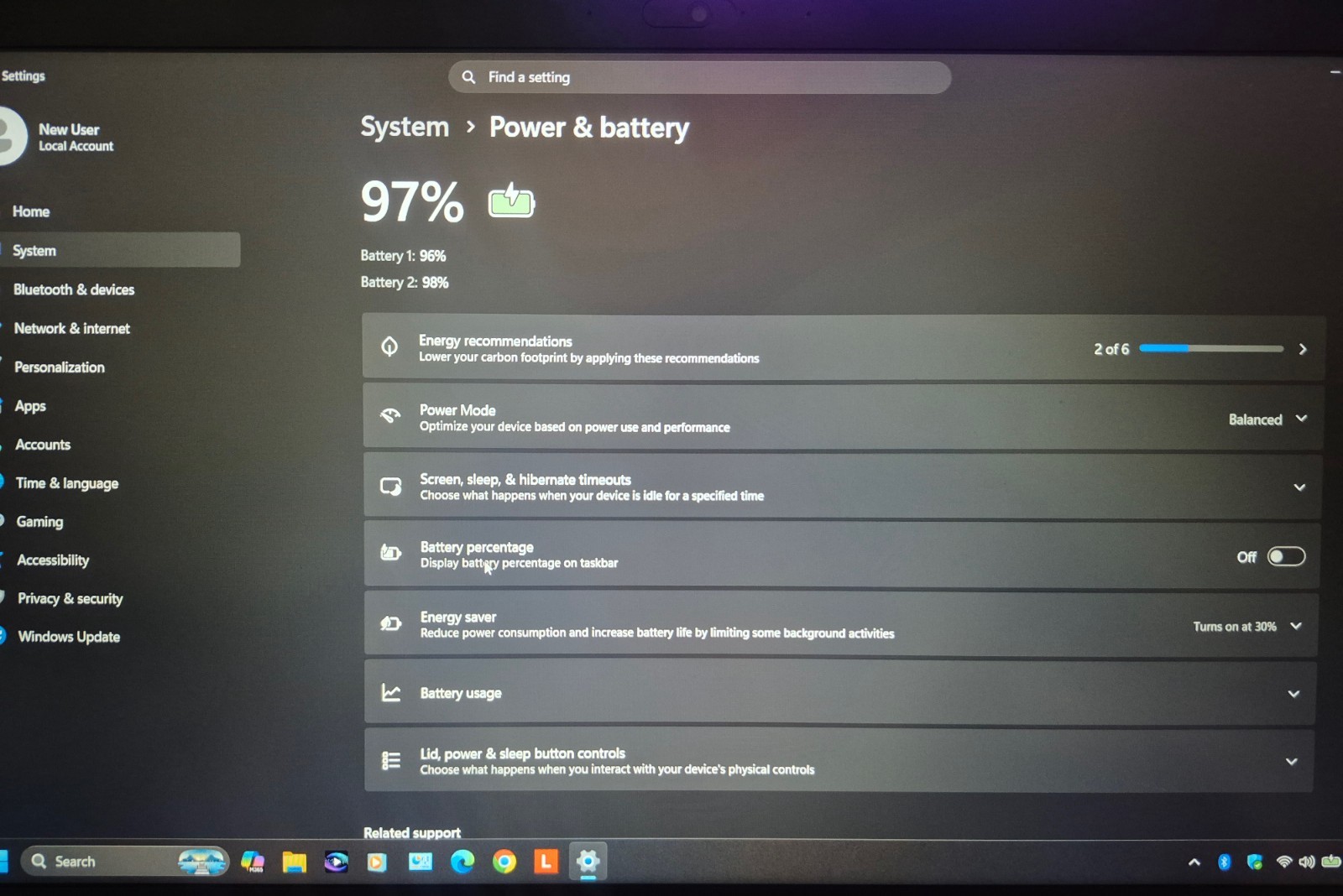LENOVO THINKPAD T580 LAPTOP i5-8250U 12GB RAM 256GB SSD WIN 11+ OFFICE PRO 2024
