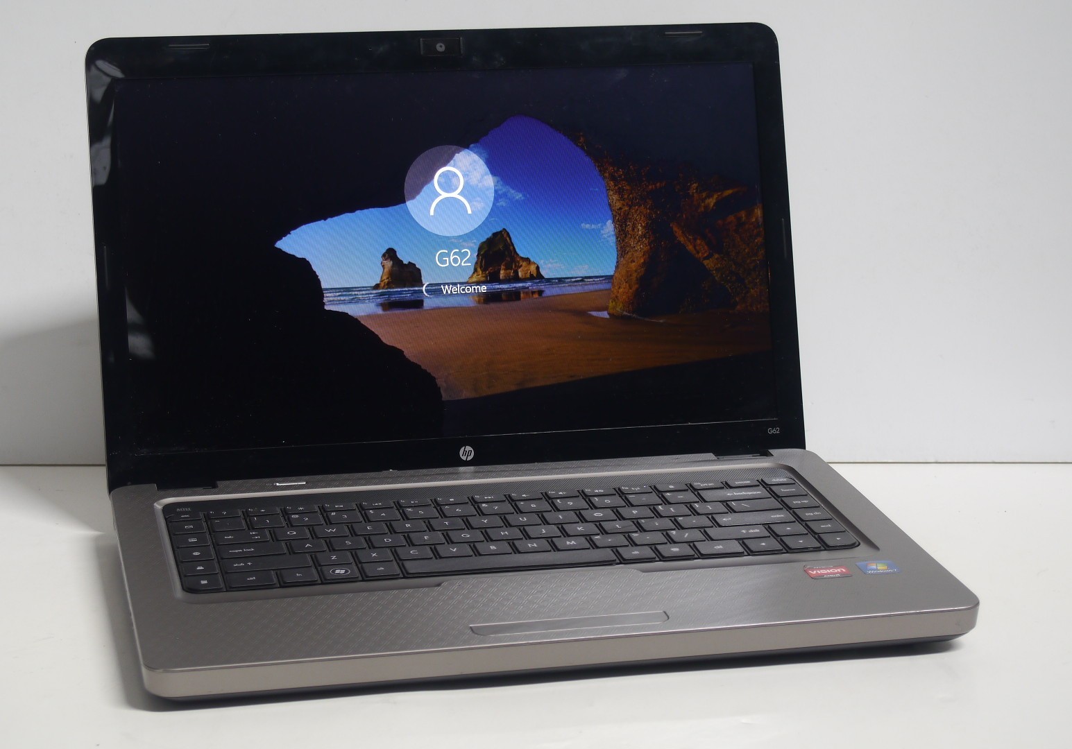 HP G62 Notebook AMD Turion II P540 6GB Ram 300BG HDD Windows 10 Budget Laptop