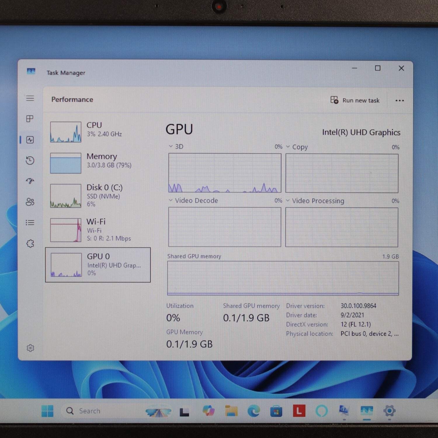 Lenovo Ideapad 3 14IML05 14″ Pentium 6405U 2.4GHz 4GB RAM 128GB SSD
