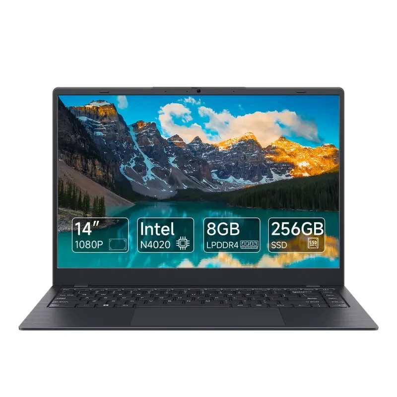 RNRUO 15.6-inch Ultra-thin Lightweight Office And Study Laptop
