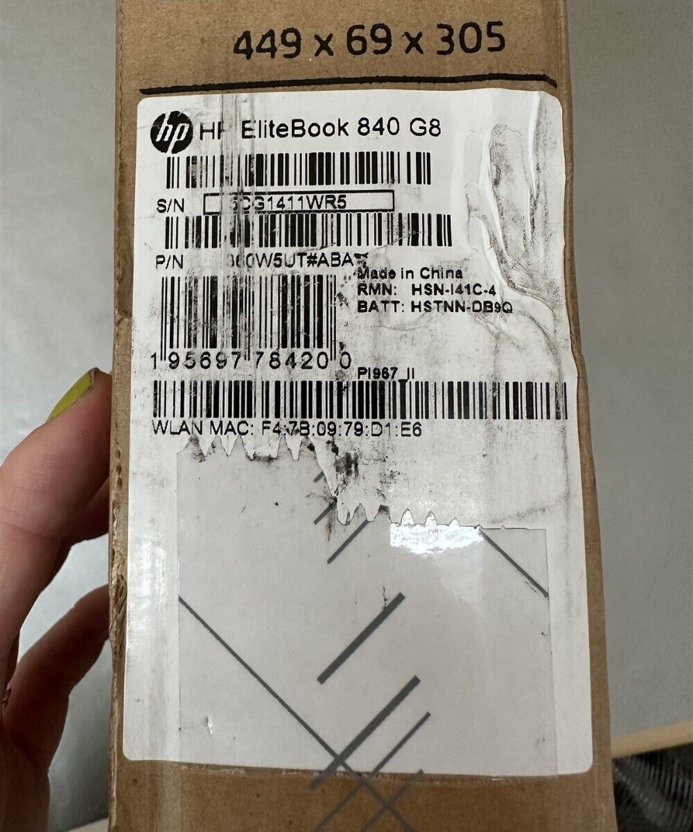 HP EliteBook G8 i7-1185G7 3.00GHz 16GB RAM 512GB SSD Win 10 Pro *READ-COSMETIC*