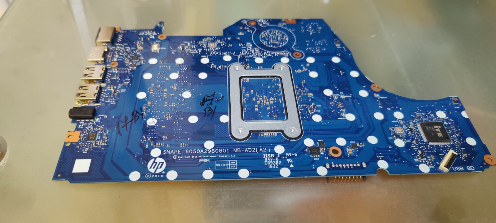 HP 17-BY MOTHERBOARD L22741-601 N4000 INTEL UHD 600 6050A2980801-MB-A02 #