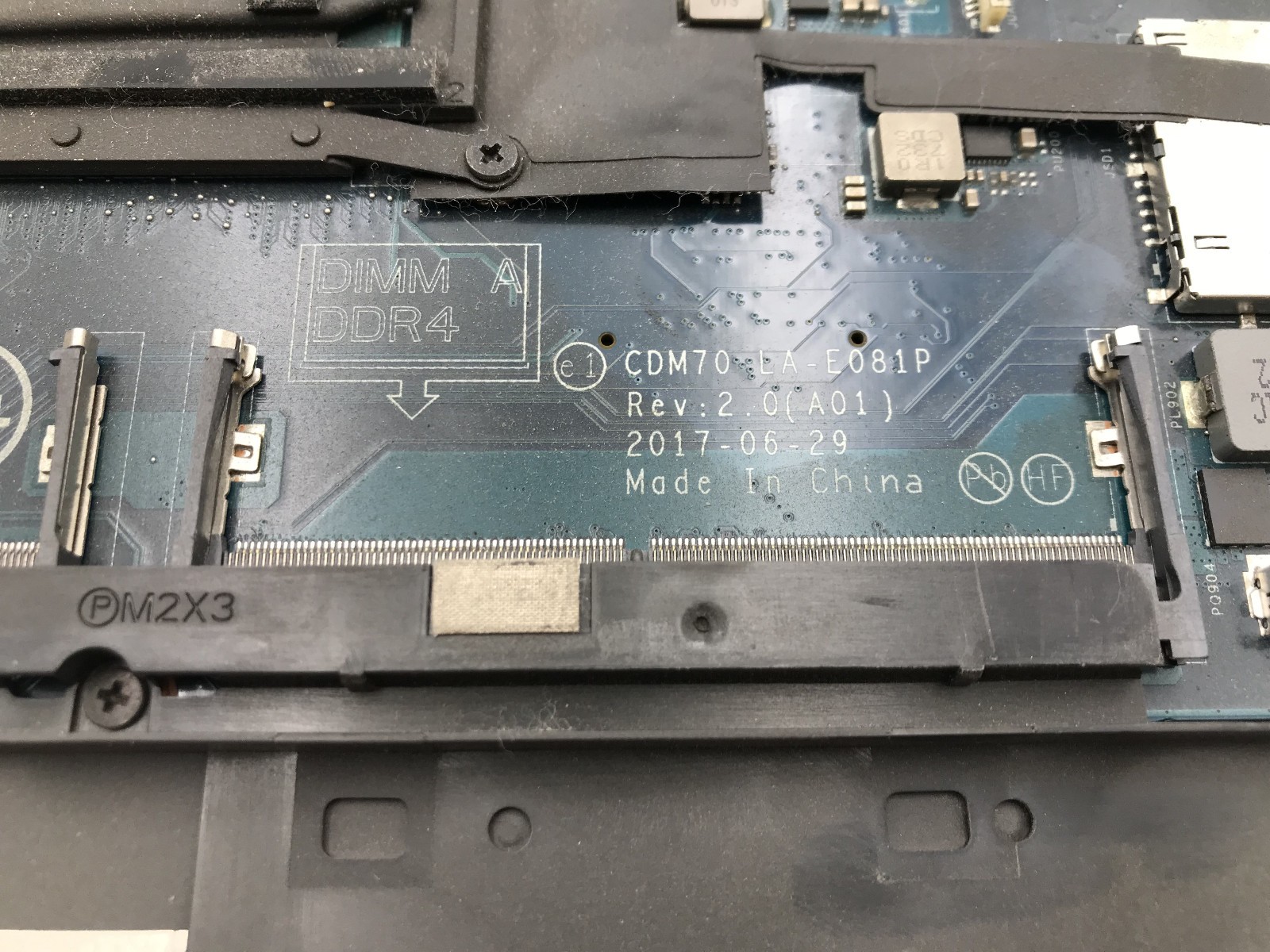 DELL LATITUDE 5480 – FOR PARTS/CORE ONLY – INTEL I5 7TH GEN – NO RAM – READ – BB