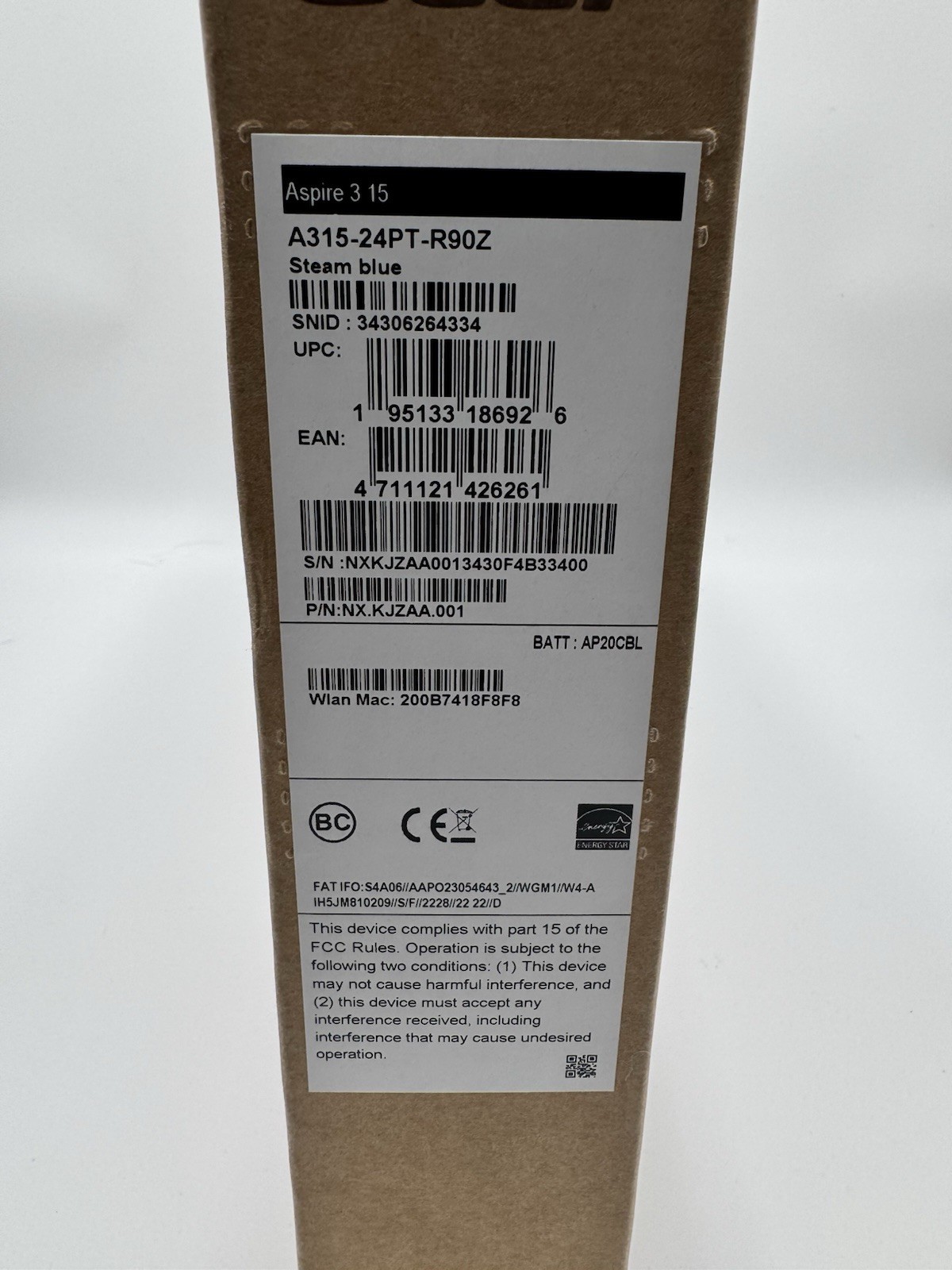 Acer Aspire 3 A315 24P Laptop