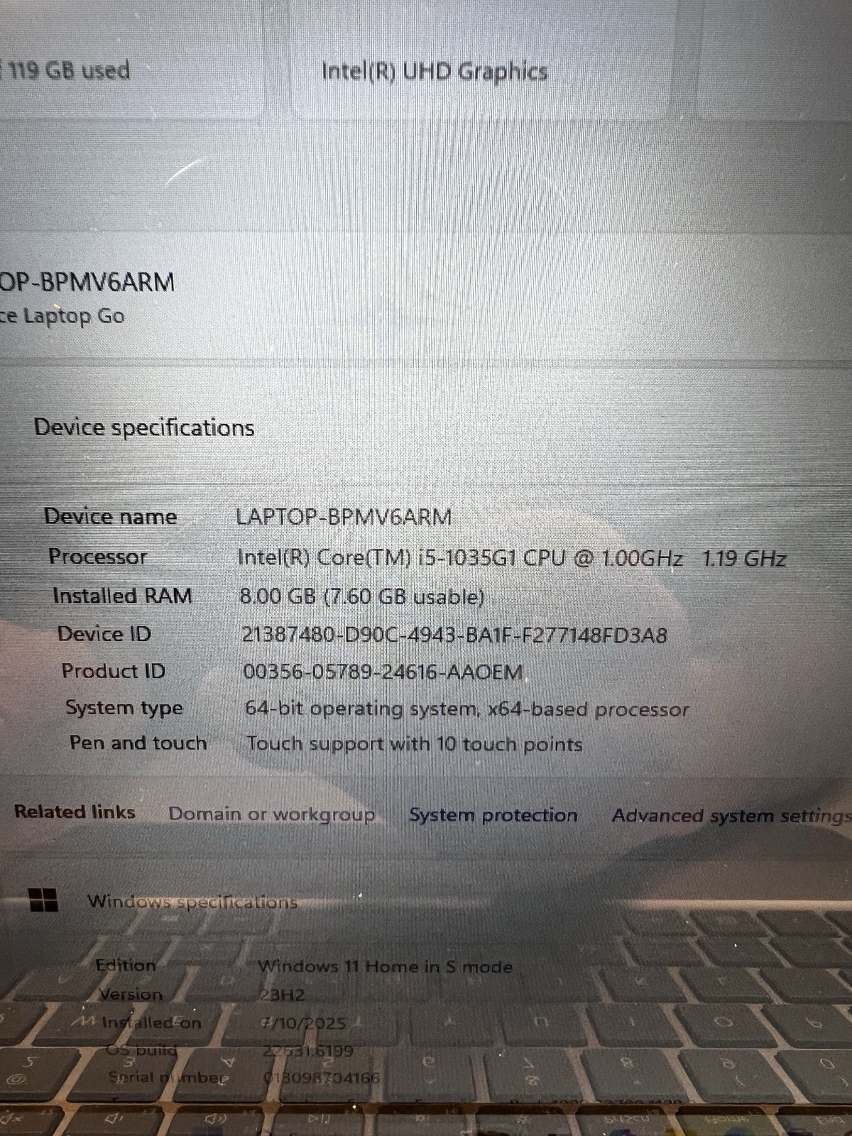 Microsoft 12.4 inch (128GB, Intel Core i5 10th Gen., 1GHz, 8GB) Notebook/Laptop