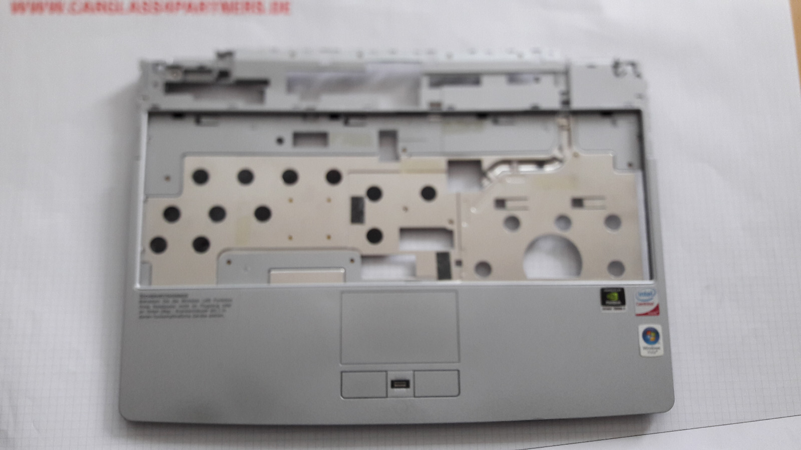 Medion WIM 2220 MD 96970 housing upper shell + touchpad
