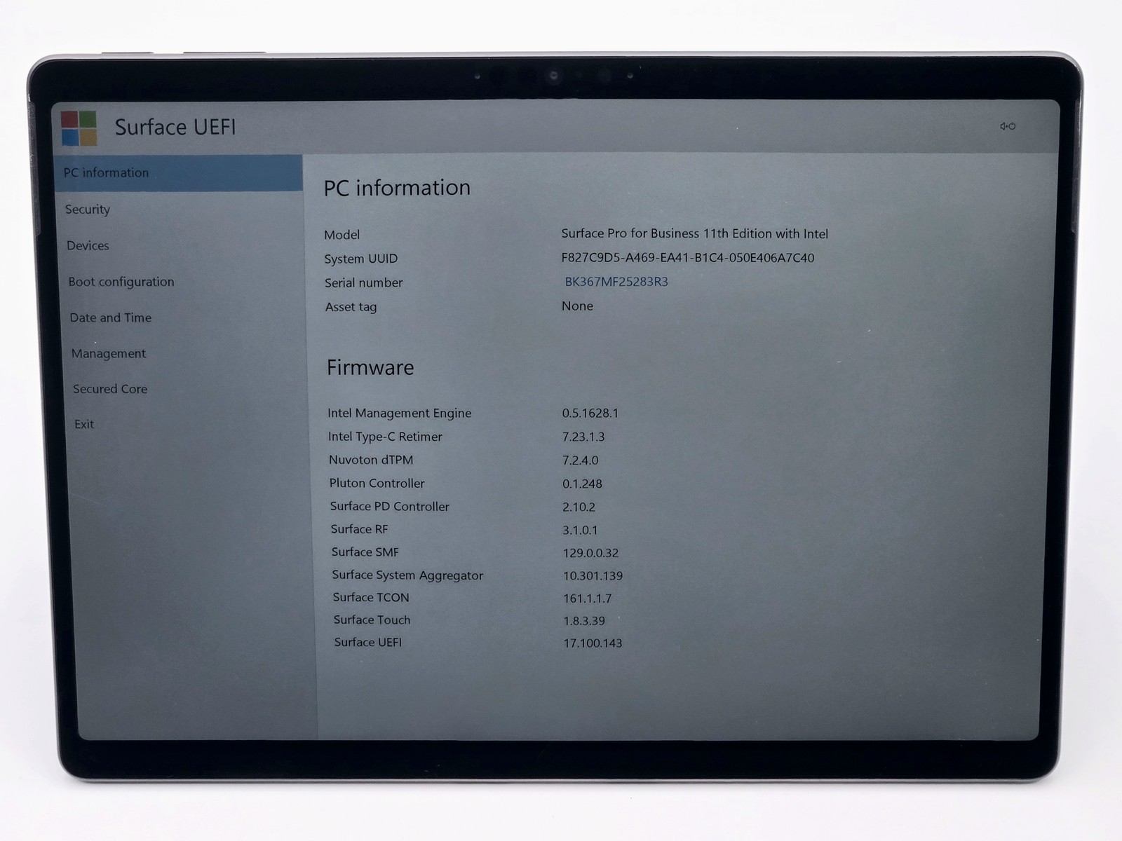 Microsoft Surface Pro for Business 11th Edition 2-in-1 Ultra 5 16GB 256GB Touch