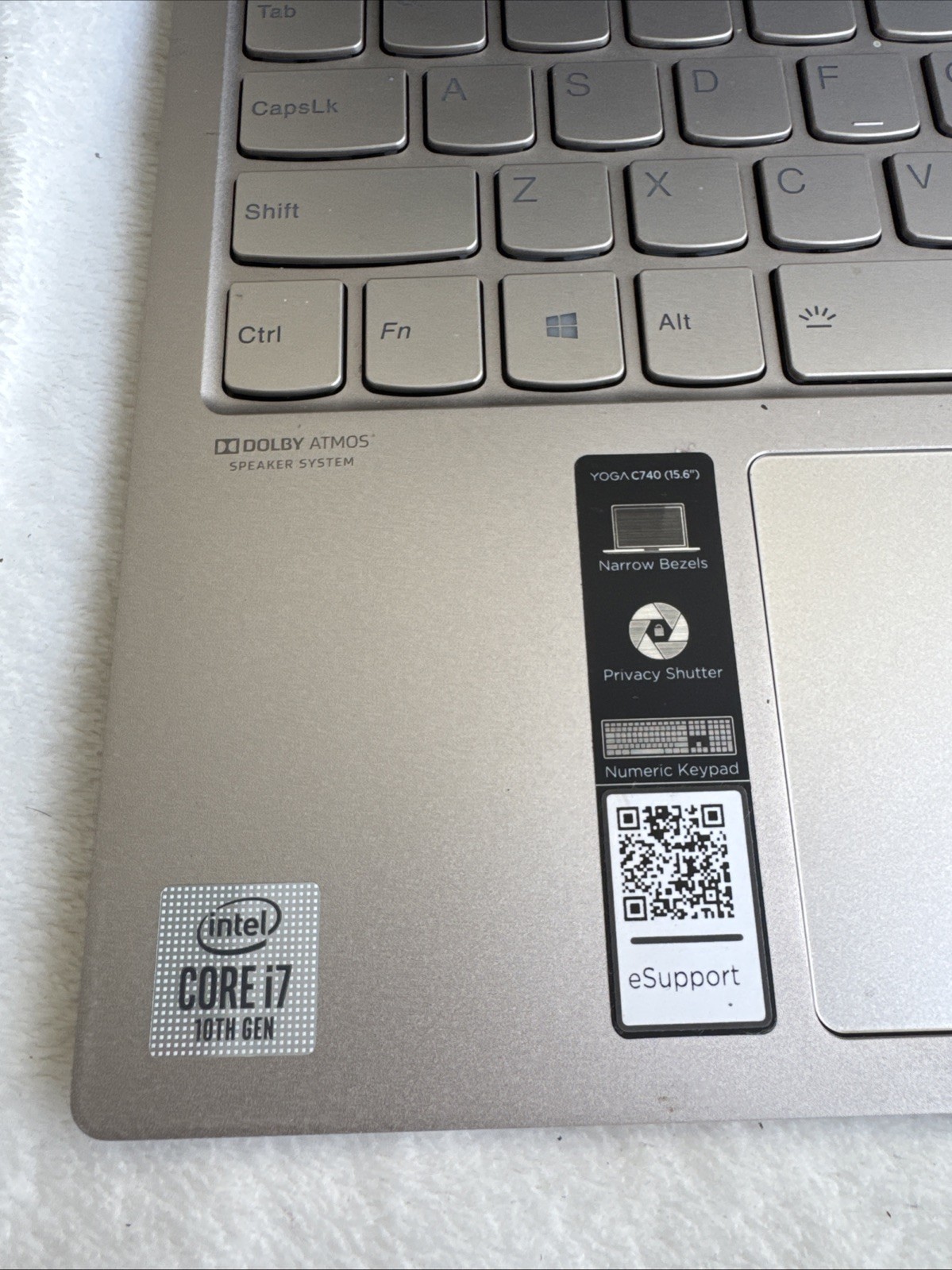 Lenovo Yoga C740-15IML model 81TD