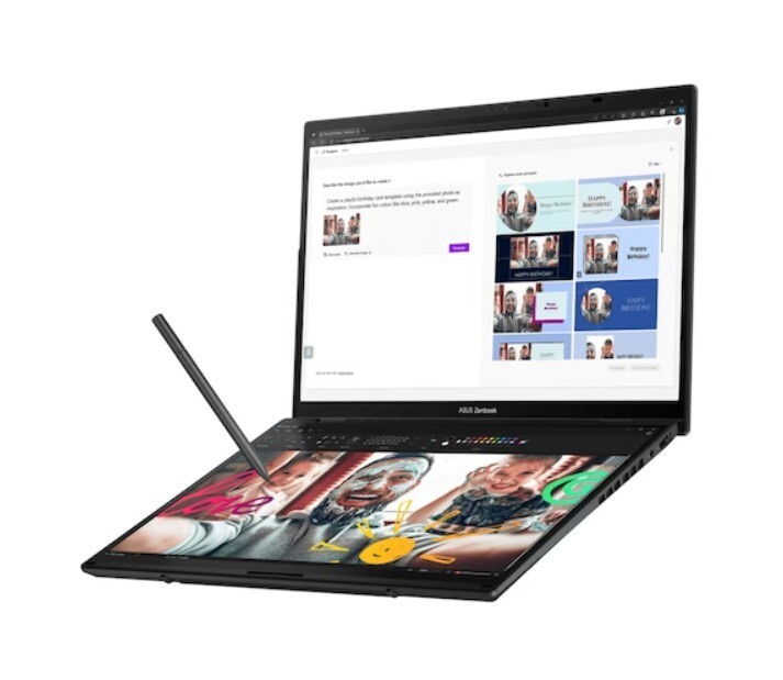 ASUS ZenBook Duo UX8406MA-QL149W Windows 11 Dual Screen Laptop