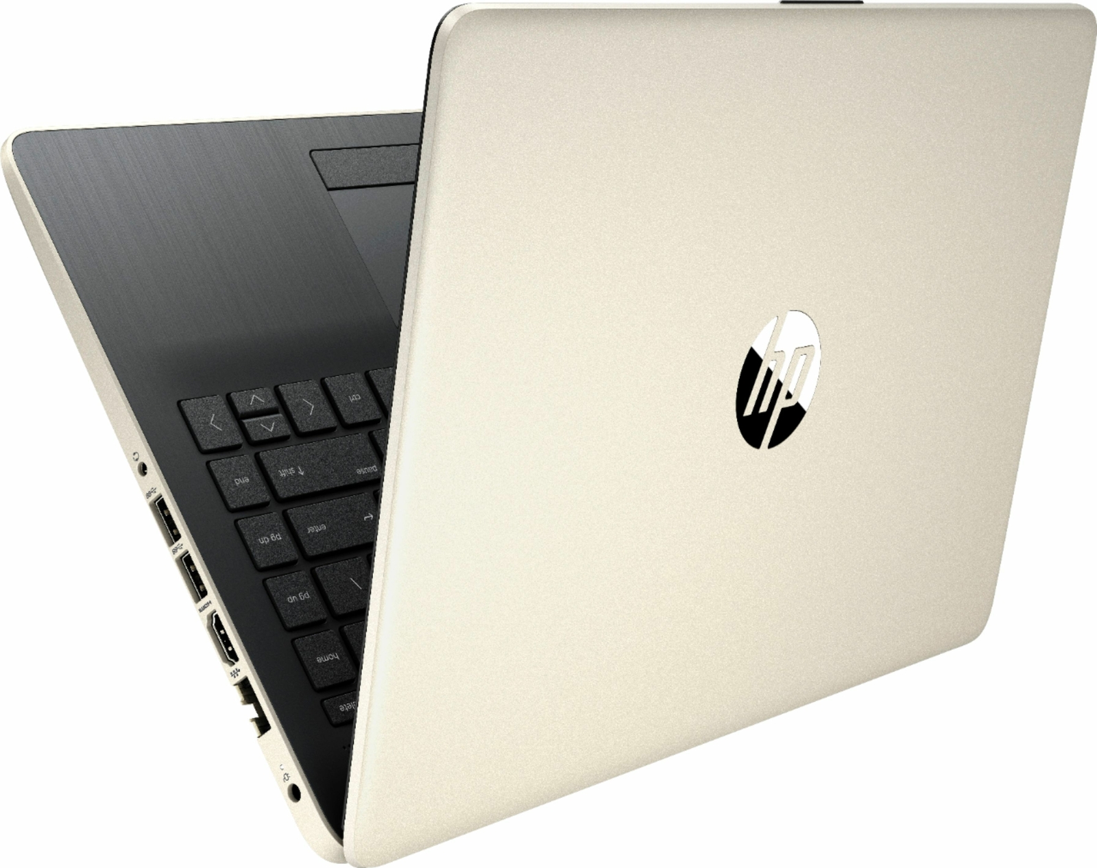 HP 14″ Laptop Intel Core i3 4GB Memory 128GB Solid State Drive Ash Silver 14-CF0
