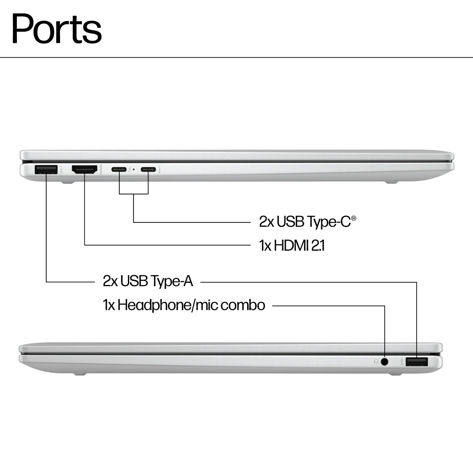 HP Envy Touch X360 16z-ad000 16 Laptop PC 16.0″ R7 16GB 1TB SSD Backlit Key W11