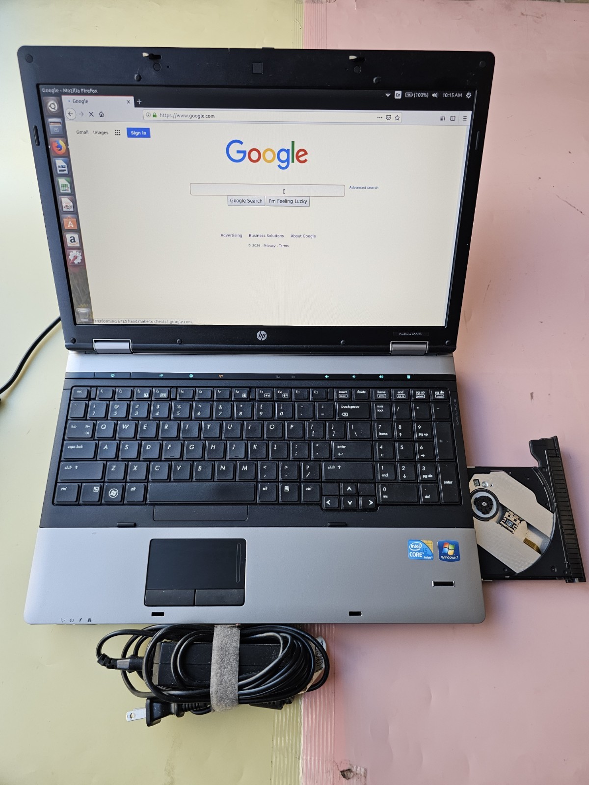 HP Probook 6550b Core i5 2.53GHz 4GB RAM 160GB HDD SERIAL COM PORT, PHONE PORT