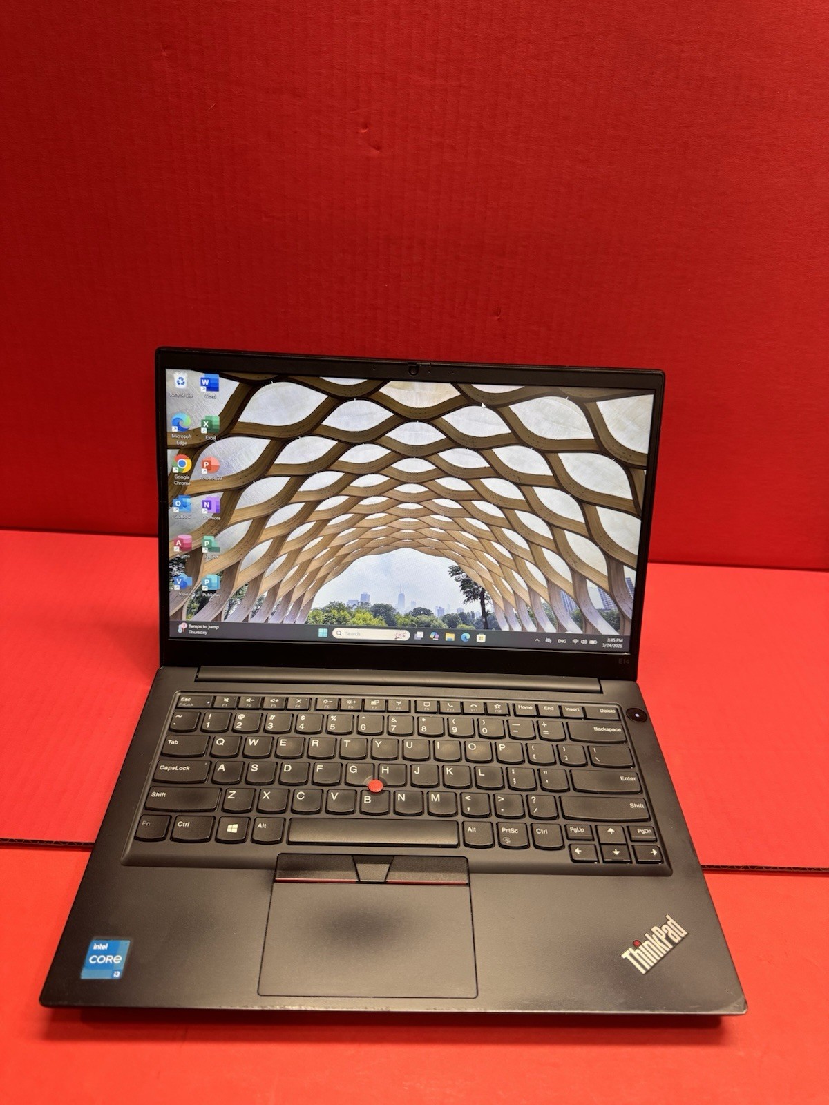 Lenovo Thinkpad E14 11th i3-1115G4-3.0GHz-8GB DDR4 256GB Windows Pro