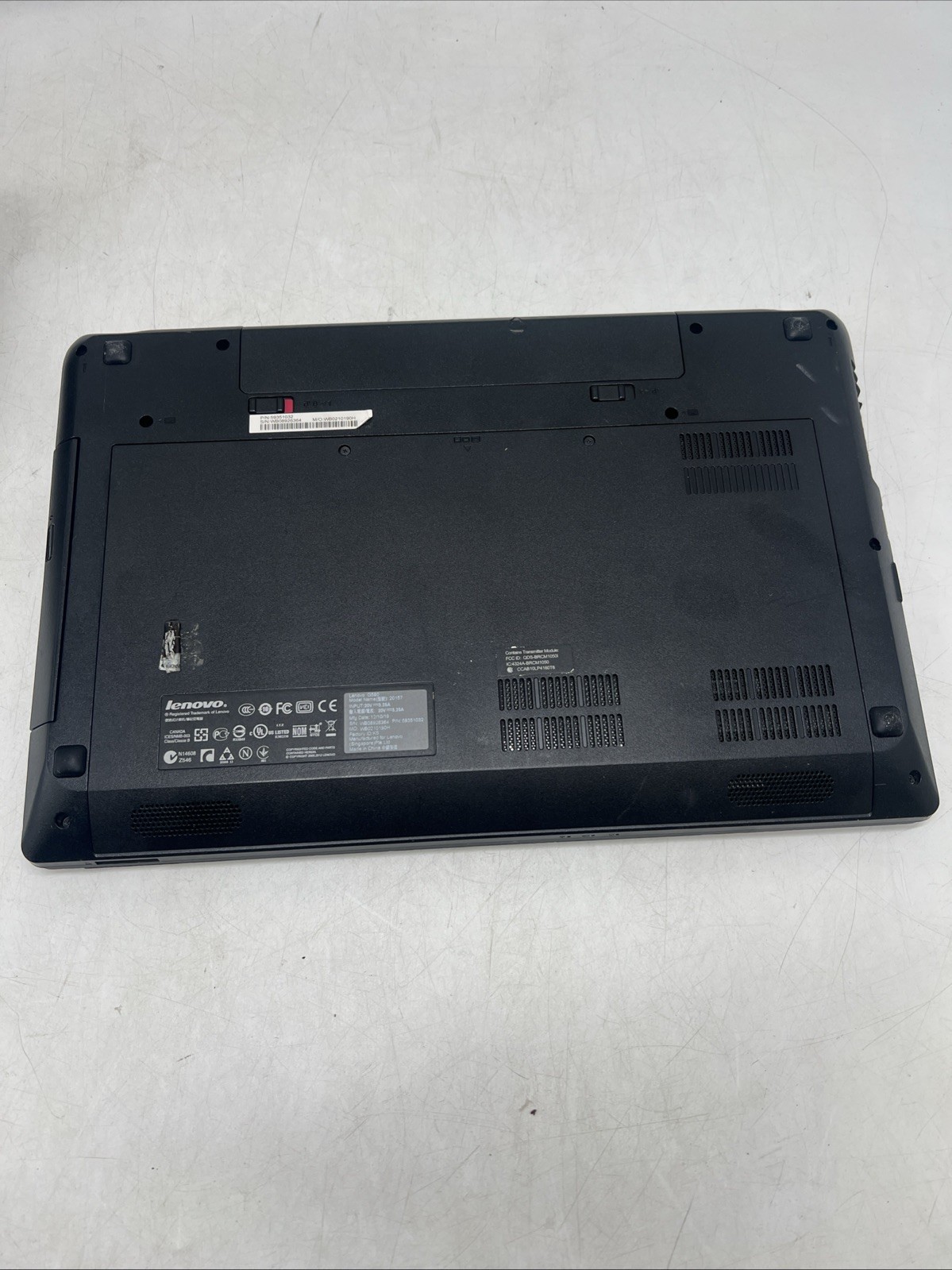 Lenovo G580 15.6″ Intel Pentium Processor | For Parts/Repair