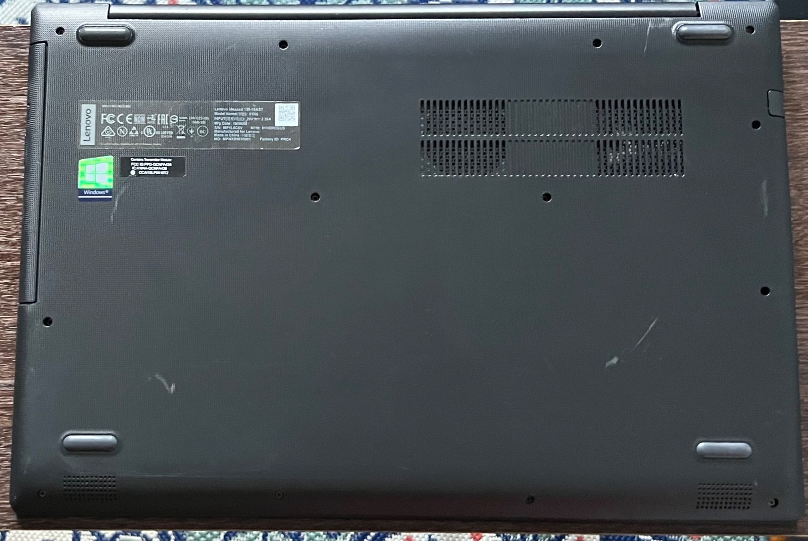 Lenovo IdeaPad 130-15AST – WXGA – AMD A6-9225 – 4GB RAM – 250GB SSD – Black