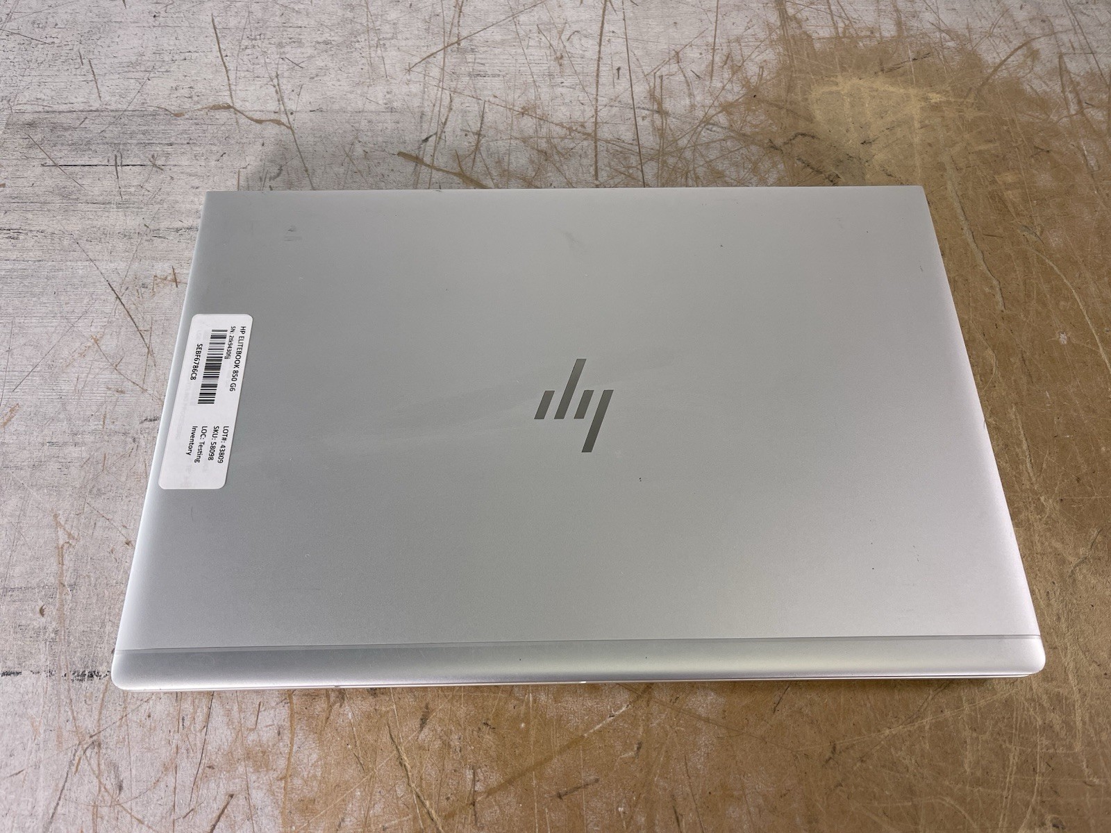 HP ELITEBOOK 850 G6 i5-8265U @ 1.60GHz, 4GB RAM, NO HDD/OS