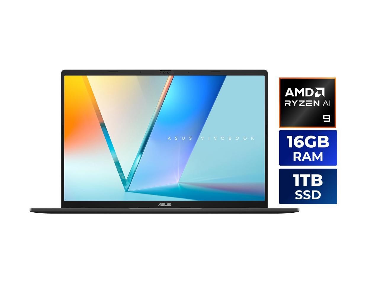 ASUS VivoBook S16 16.0″ AMD Ryzen AI 9 465 16GB DDR5 Memory 1TB PCIE G4 SSD SSD