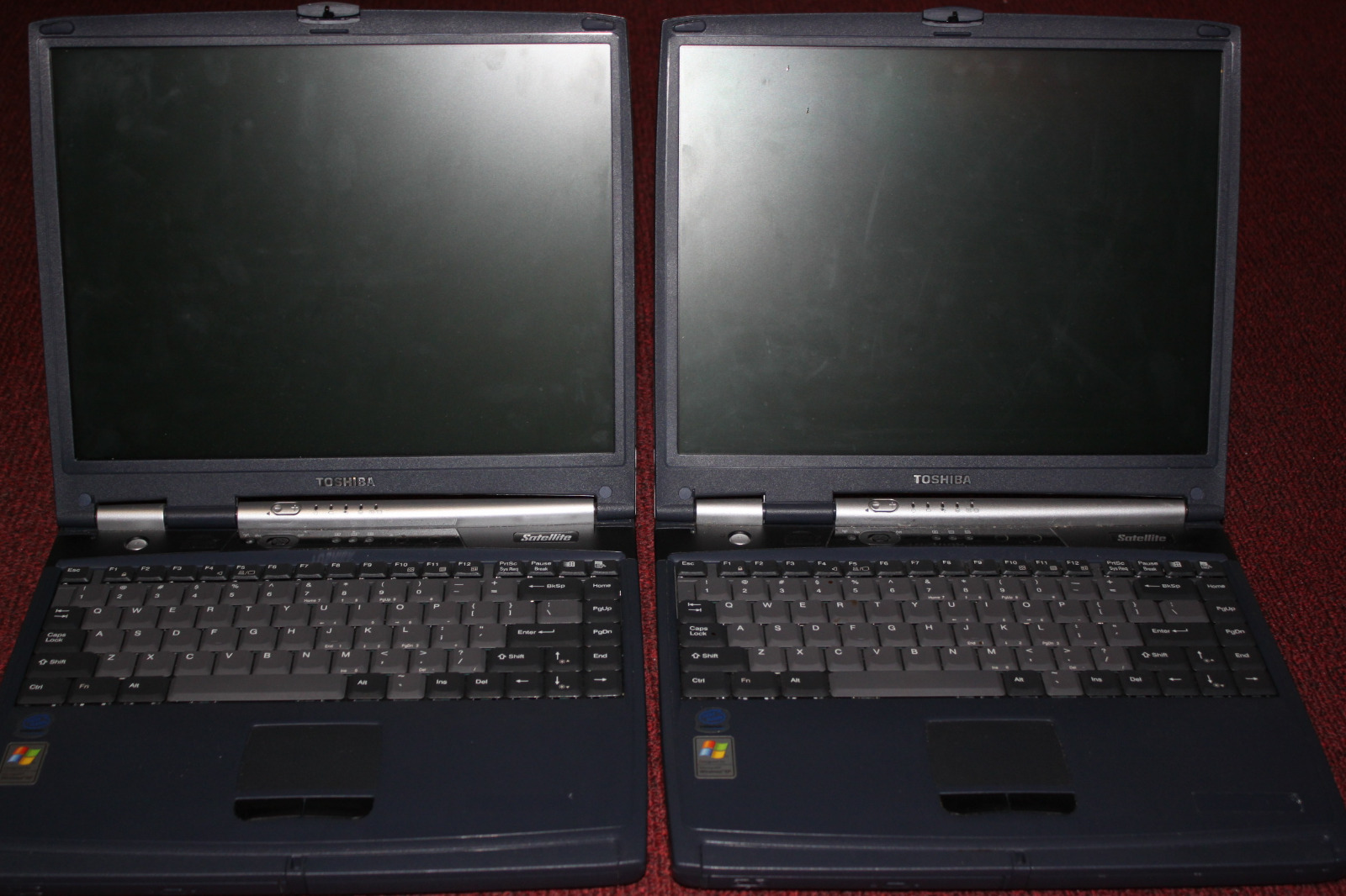 LOT of 2 Toshiba Satellite 1200-S121 Laptop/Notebook, Parts/Repair