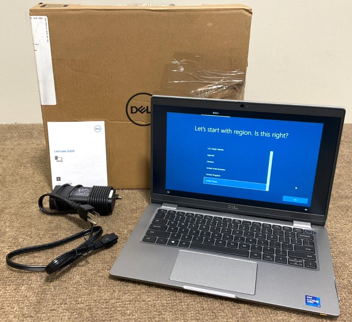 Dell Latitude 5320 i7-1185G7 16GB 256GB BT5 WiF6 13.3T W10P64 WTJW5v ✅❤️️✅ READ