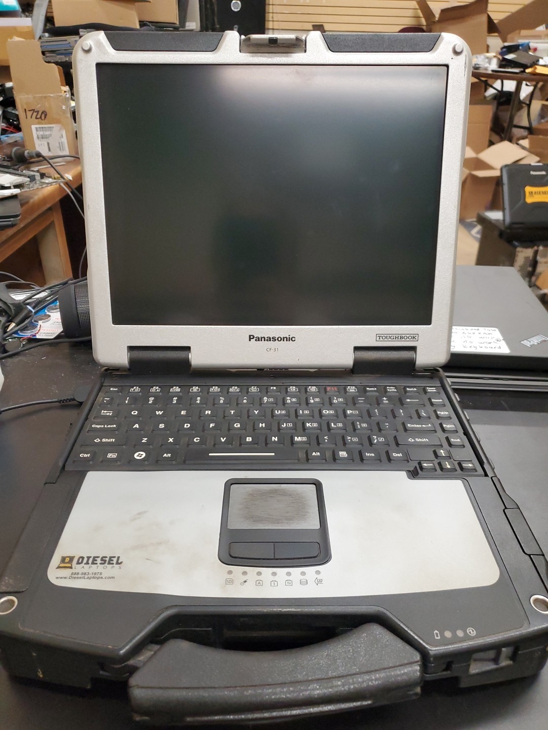 Panasonic Toughbook CF-31 MK-1 i5 520M @ 2.40GHz 8GB 24460HRS Diesel Rubber Kb
