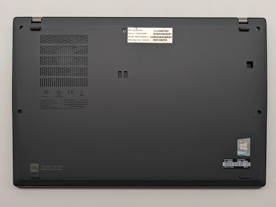 Lenovo ThinkPad T14s Gen 2 14″ FHD Touch i5-1145G7 16GB 256GB SSD Win11 Pro