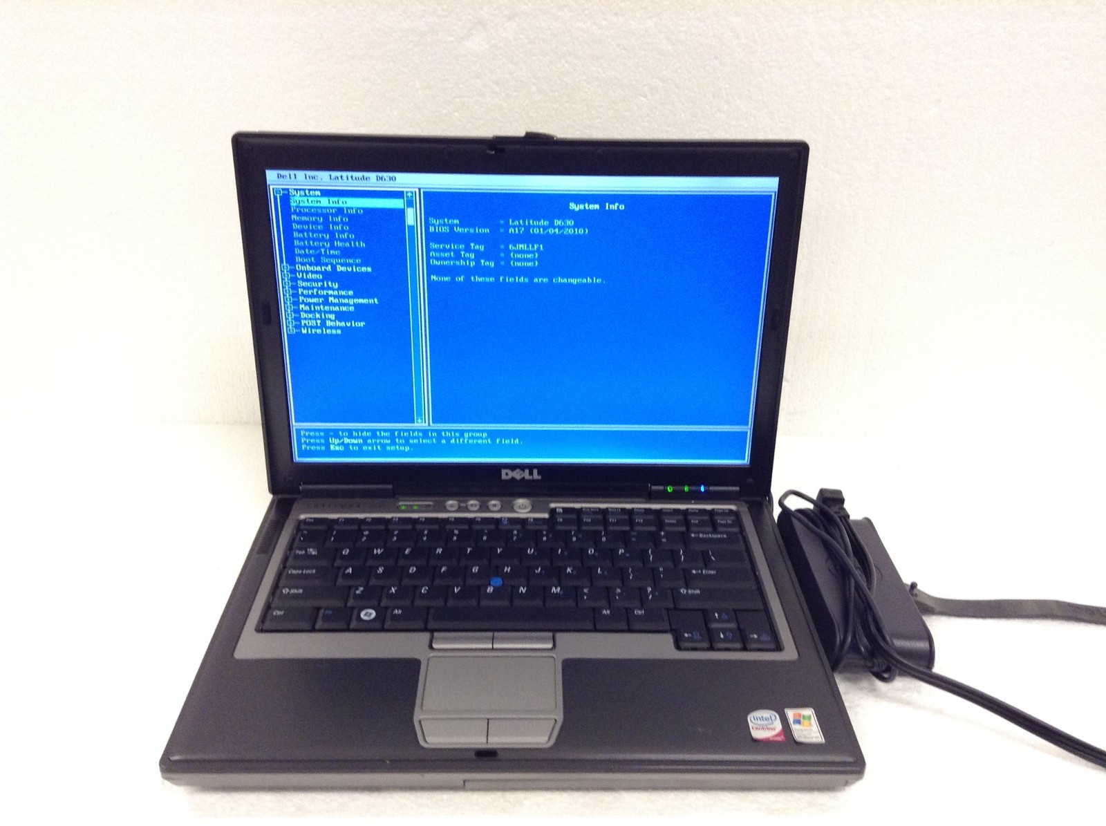 Dell Latitude D630 Laptop 14″ Core 2 Duo 2.2GHz 1GB DVD+RW WiFi FREE SHIPPING