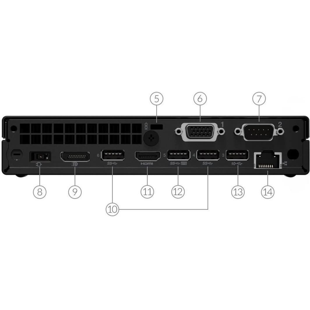 Lenovo ThinkCentre M70Q G2 11MY001YUS Desktop – I5-11400T 16GB 256GB W10P