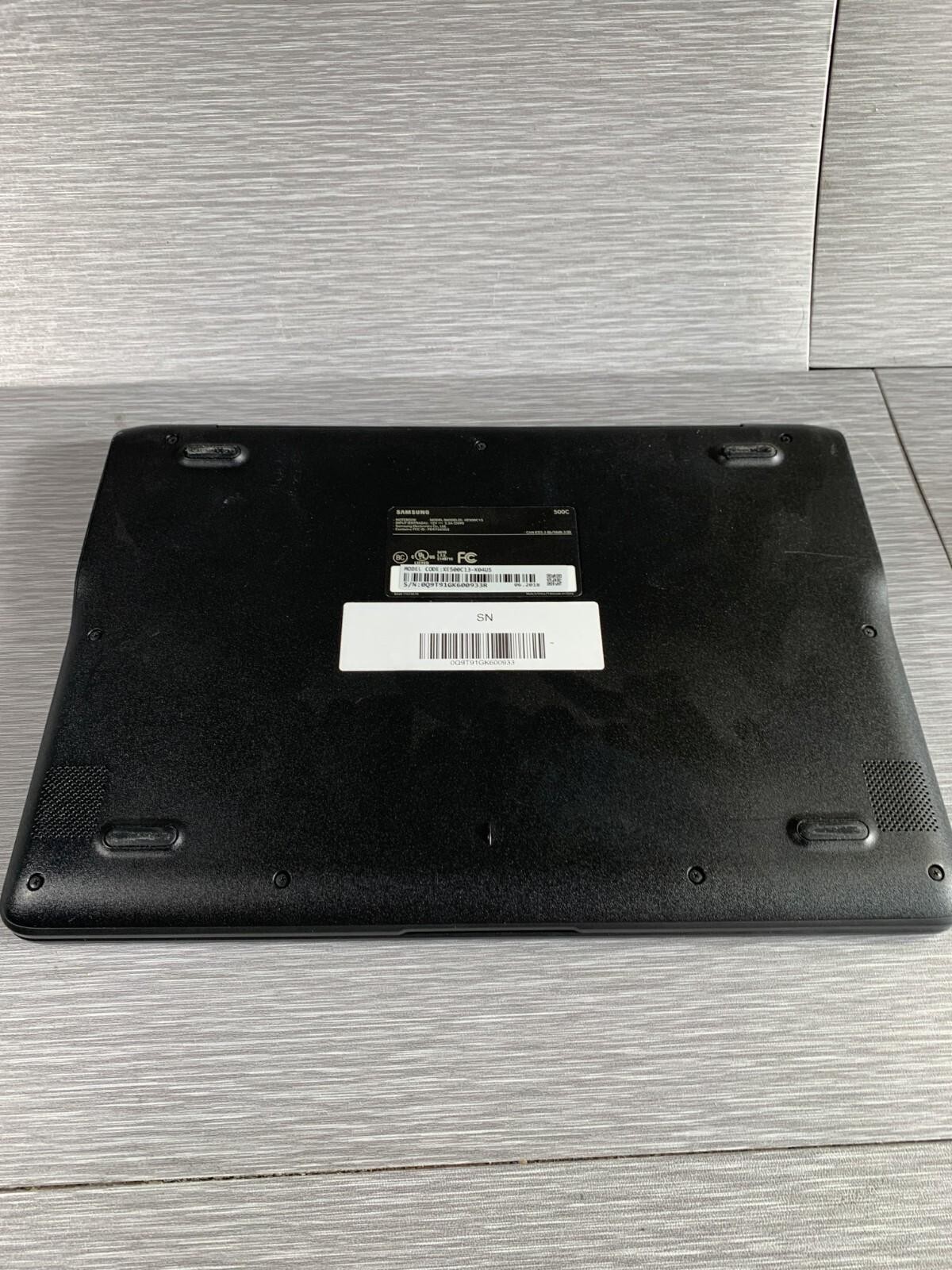 Samsung Chromebook 3 XE500C13 Black 11.6″ Intel Celeron Notebook PC – For Parts