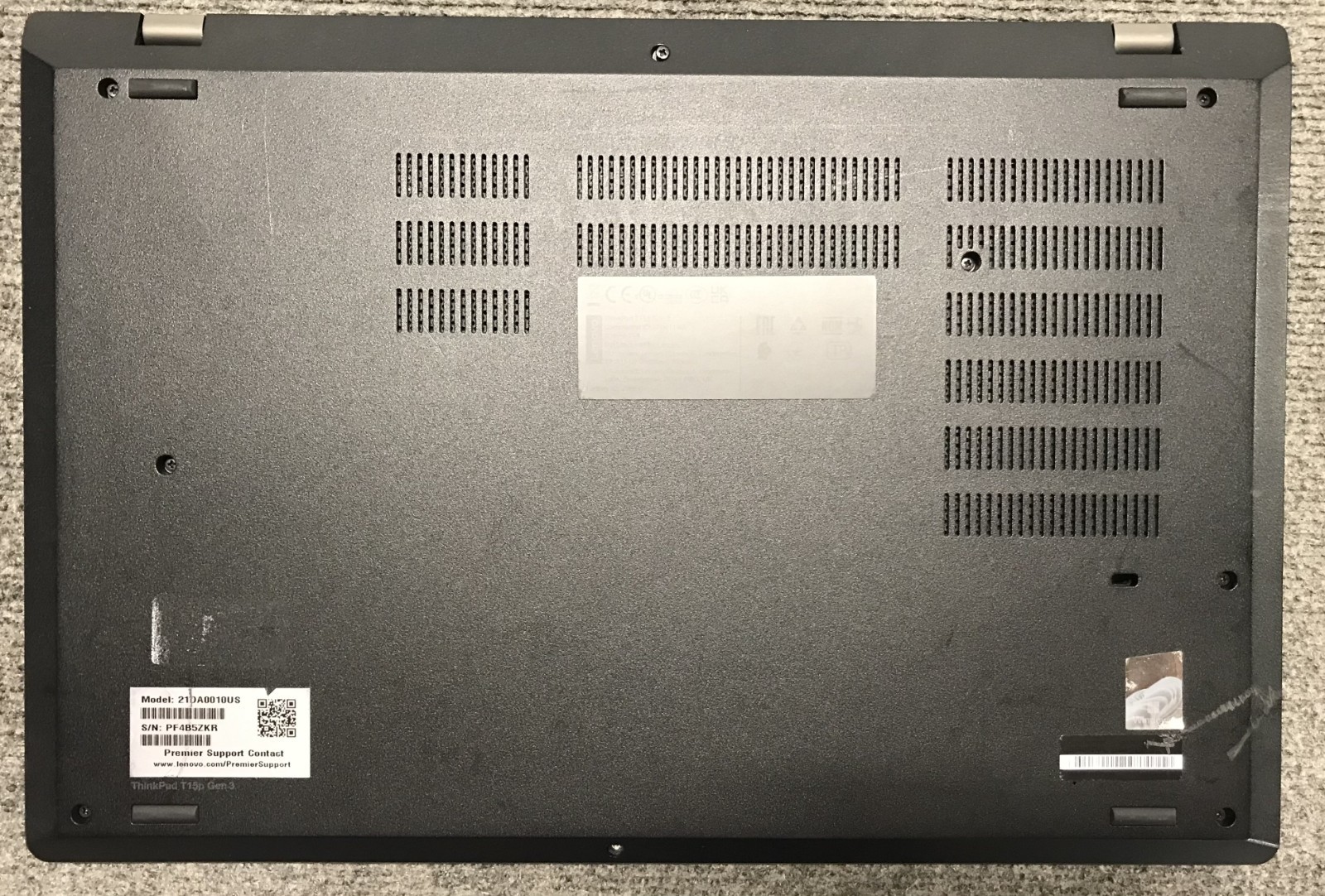 Lenovo ThinkPad T15p Gen 3 15.6″ i7-12700H 16GB RAM 512GB NVMe, Remote Managed