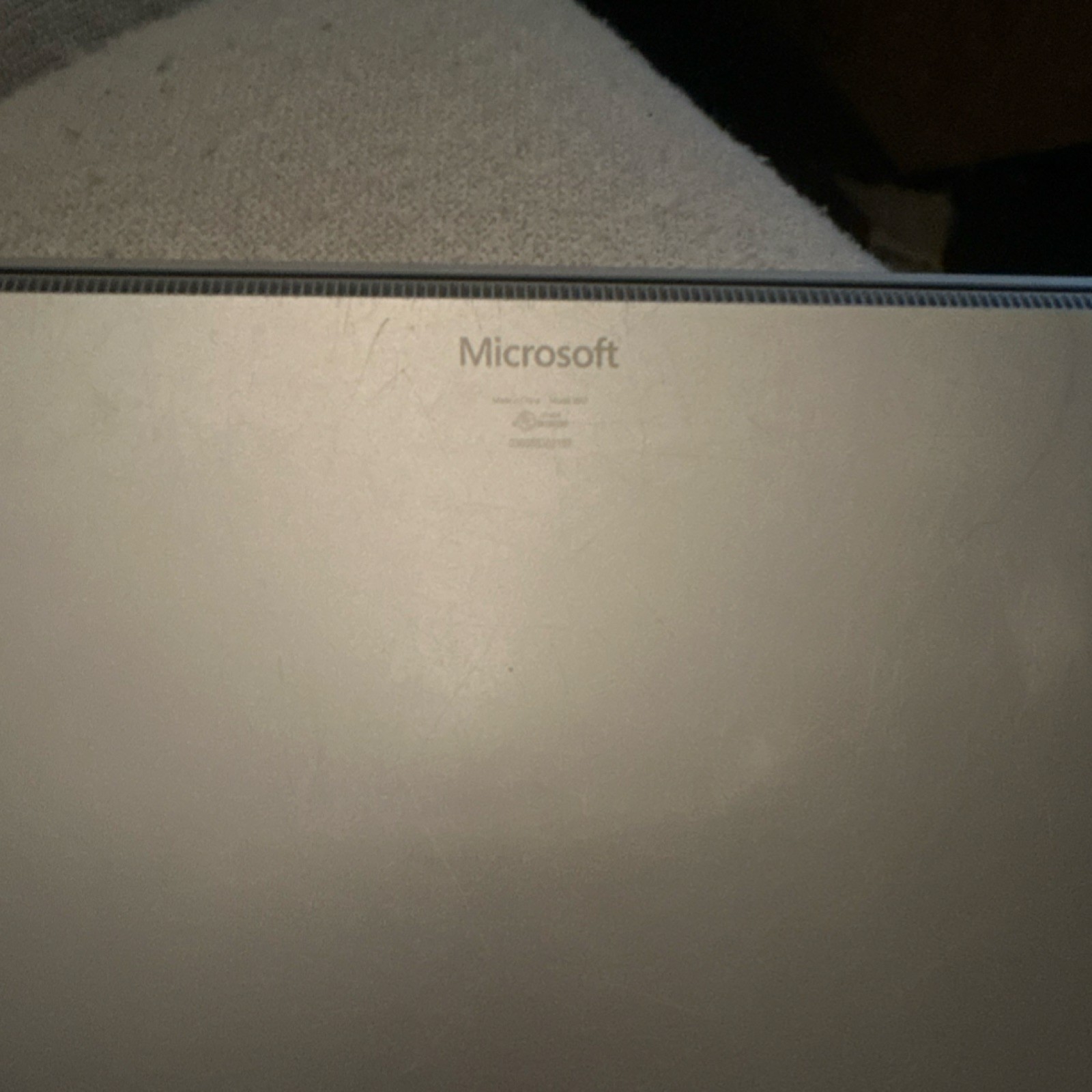 Microsoft Surface Laptop 1769 Notebook Silver Backlit Keyboard