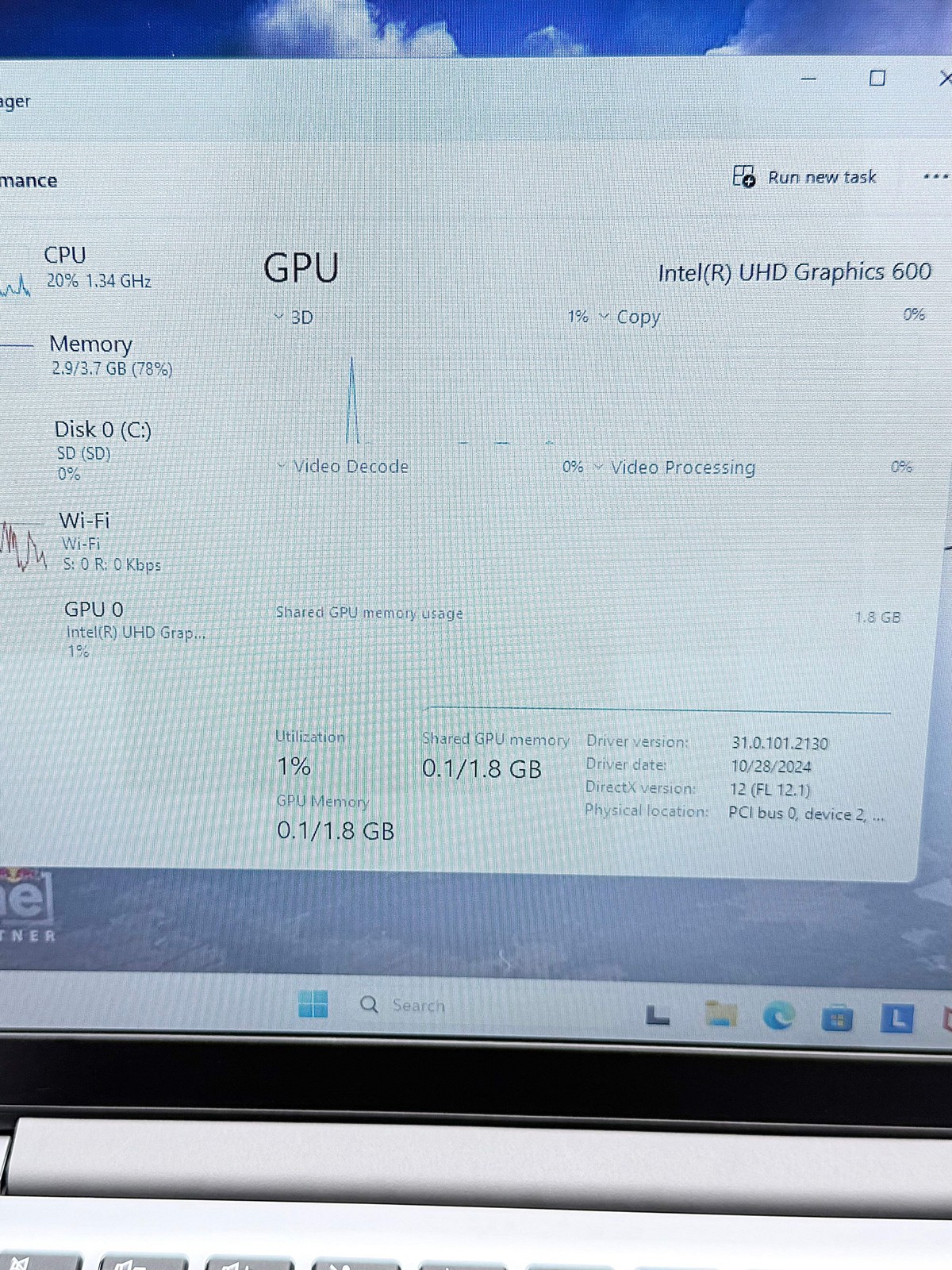 Lenovo IdeaPad 1 14IGL7 14″ Laptop Celeron N4020 4GB RAM 128GB Silver