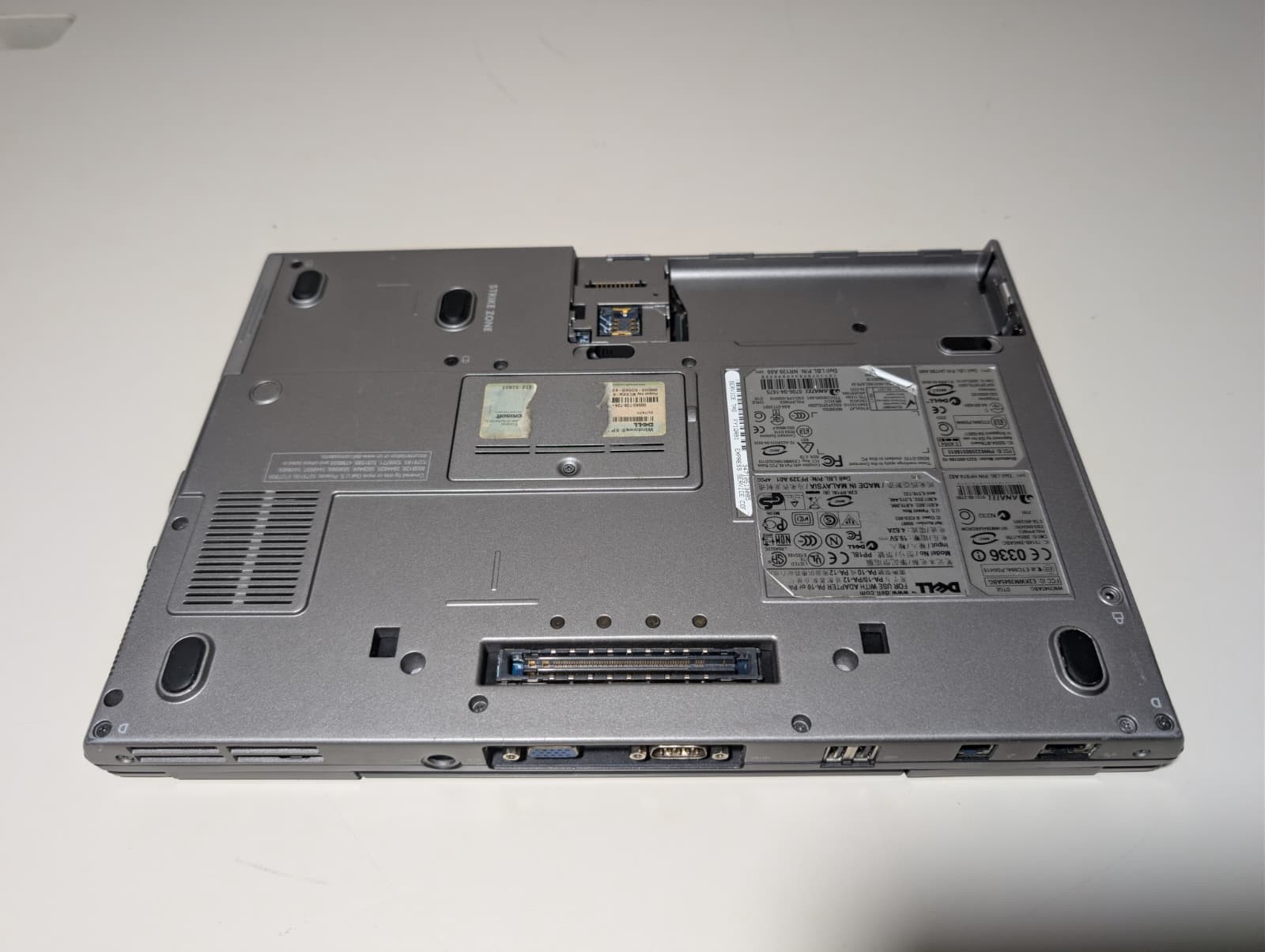 Read! Dell Latitude D620 | C2D 4GB RAM 128GB SSD | Win XP Pro 32-Bit DVD+RW