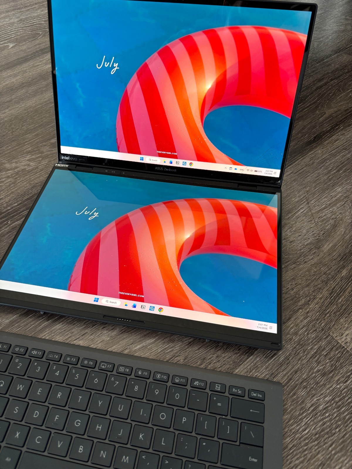 ASUS ZenBook Duo 14″ Laptop – 1TB SSD, Intel Core Ultra 7 Proc, 2.90 GHz, 32GB